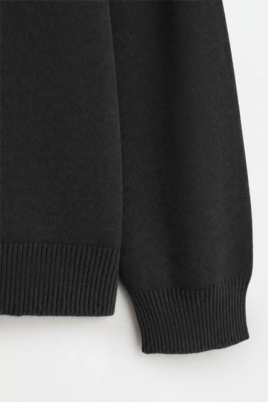 Roll neck sweater — BLACK 4