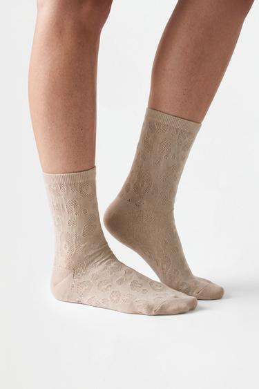 Assorted Short Socks (Pack of 3) — LEOPARD PRINT 4
