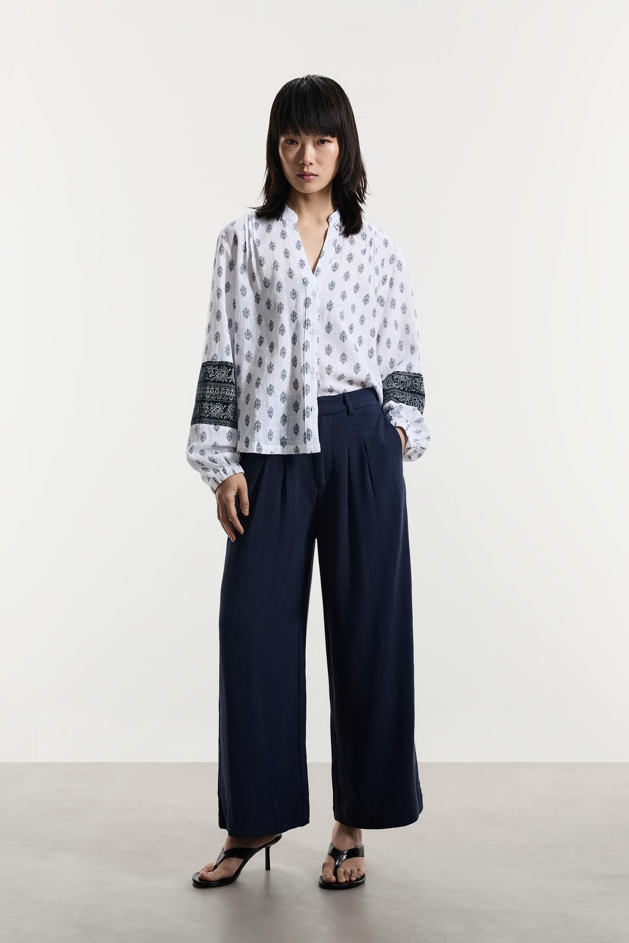 Rustic trousers — NAVY