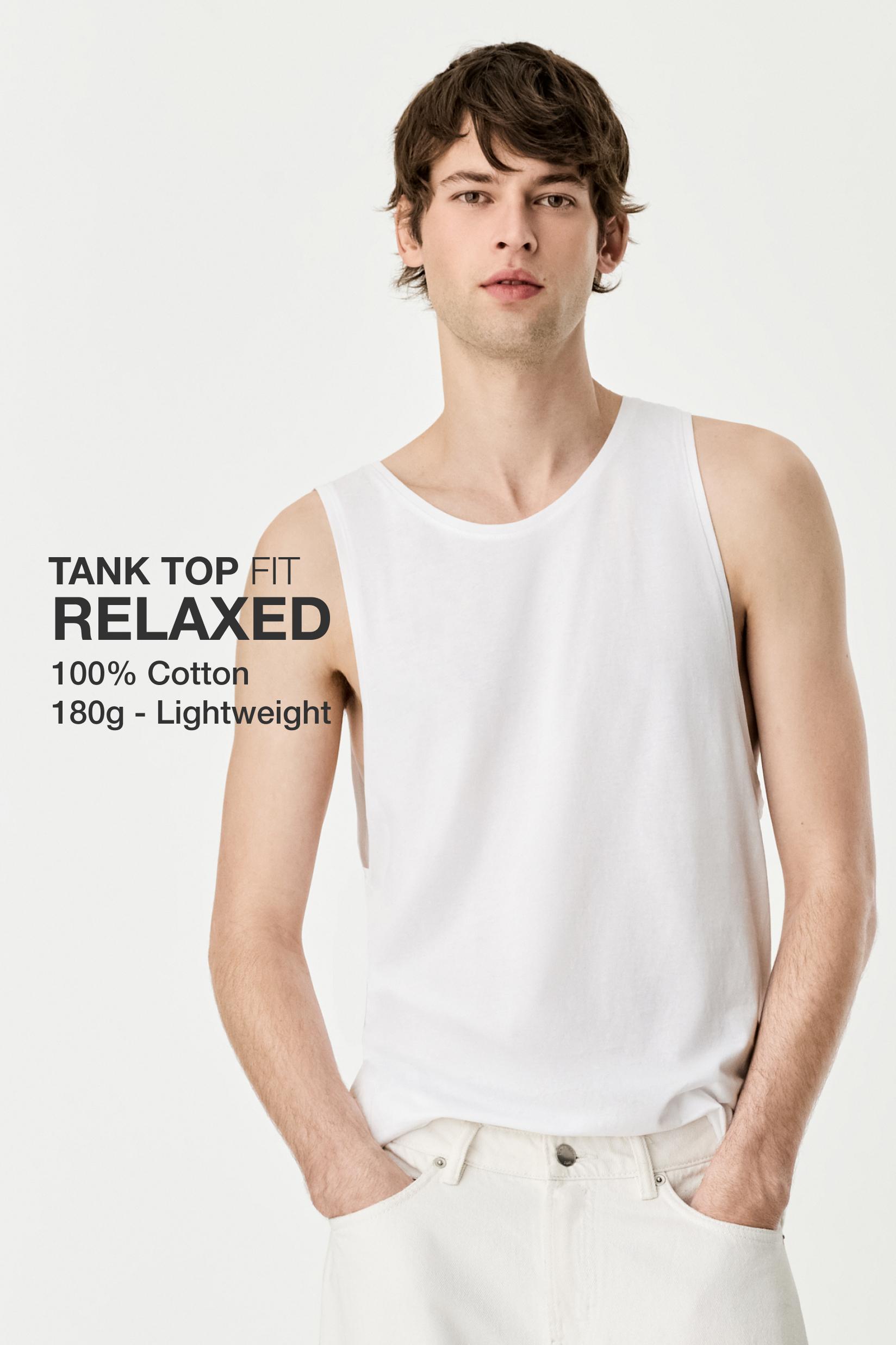 Basic tank top — OFF WHITE