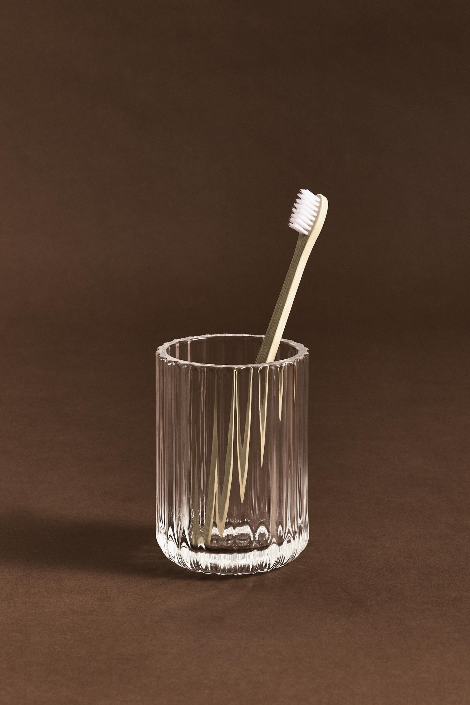 Vaso cepillo vidrio