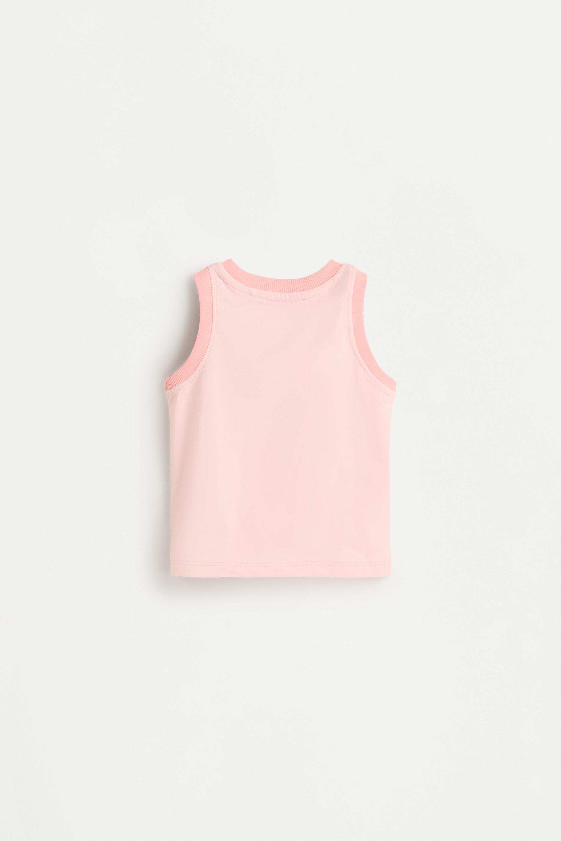 Peppa Pig™ tank top and cycling leggings co-ord — LIGHT SALMON PINK