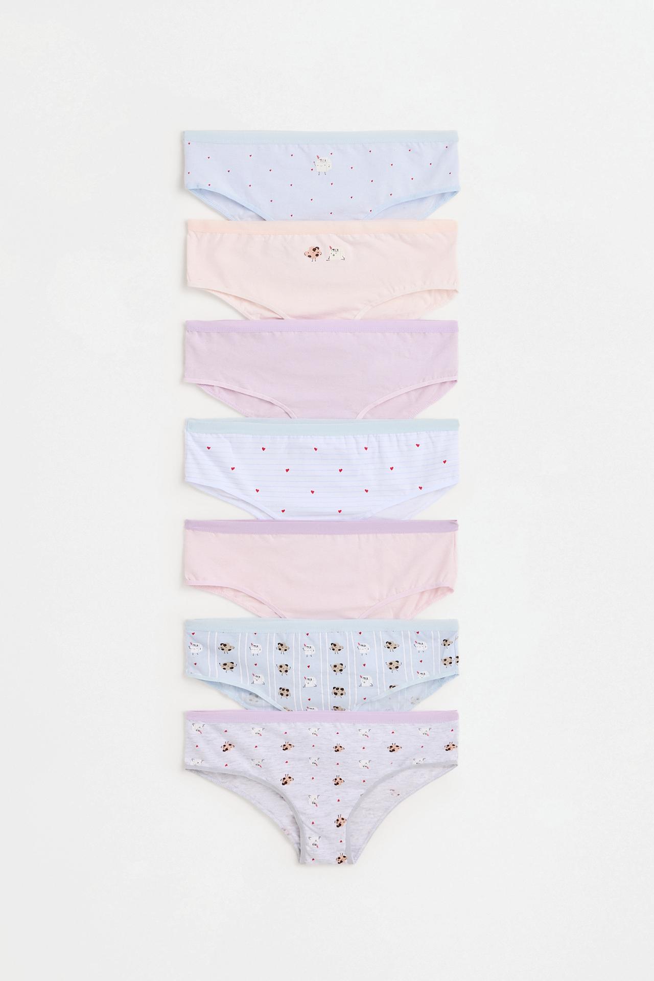 Assorted hipster briefs (7-pack) — GREY