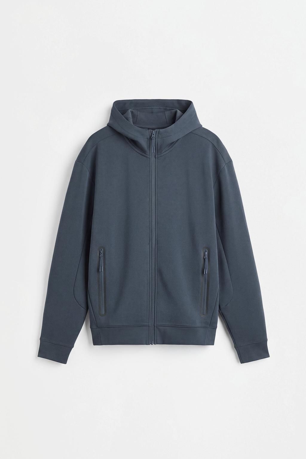 Interlock zip hoodie
