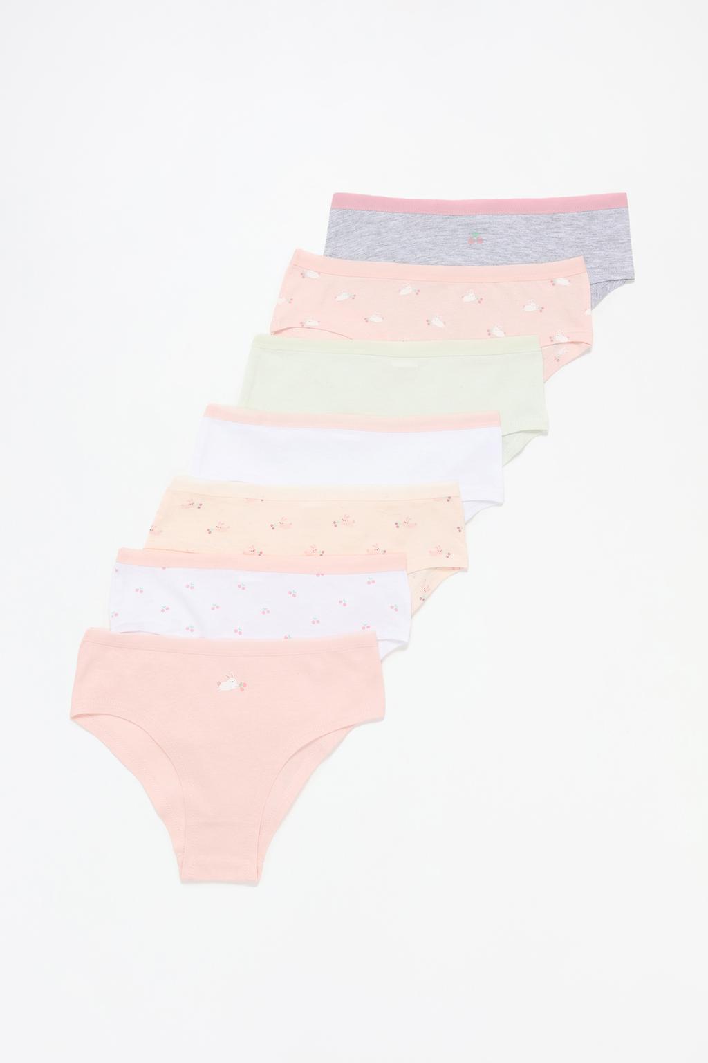 7-pack of cherry hipster briefs