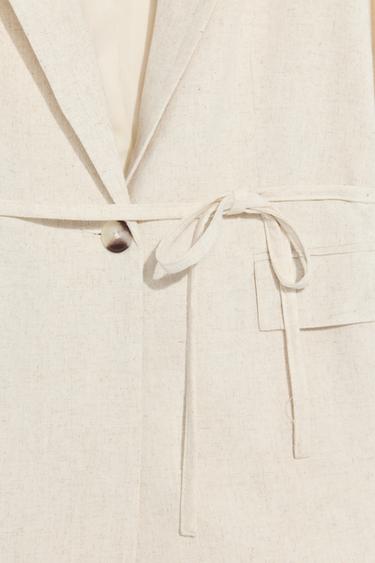 Rustic blazer — BEIGE 7