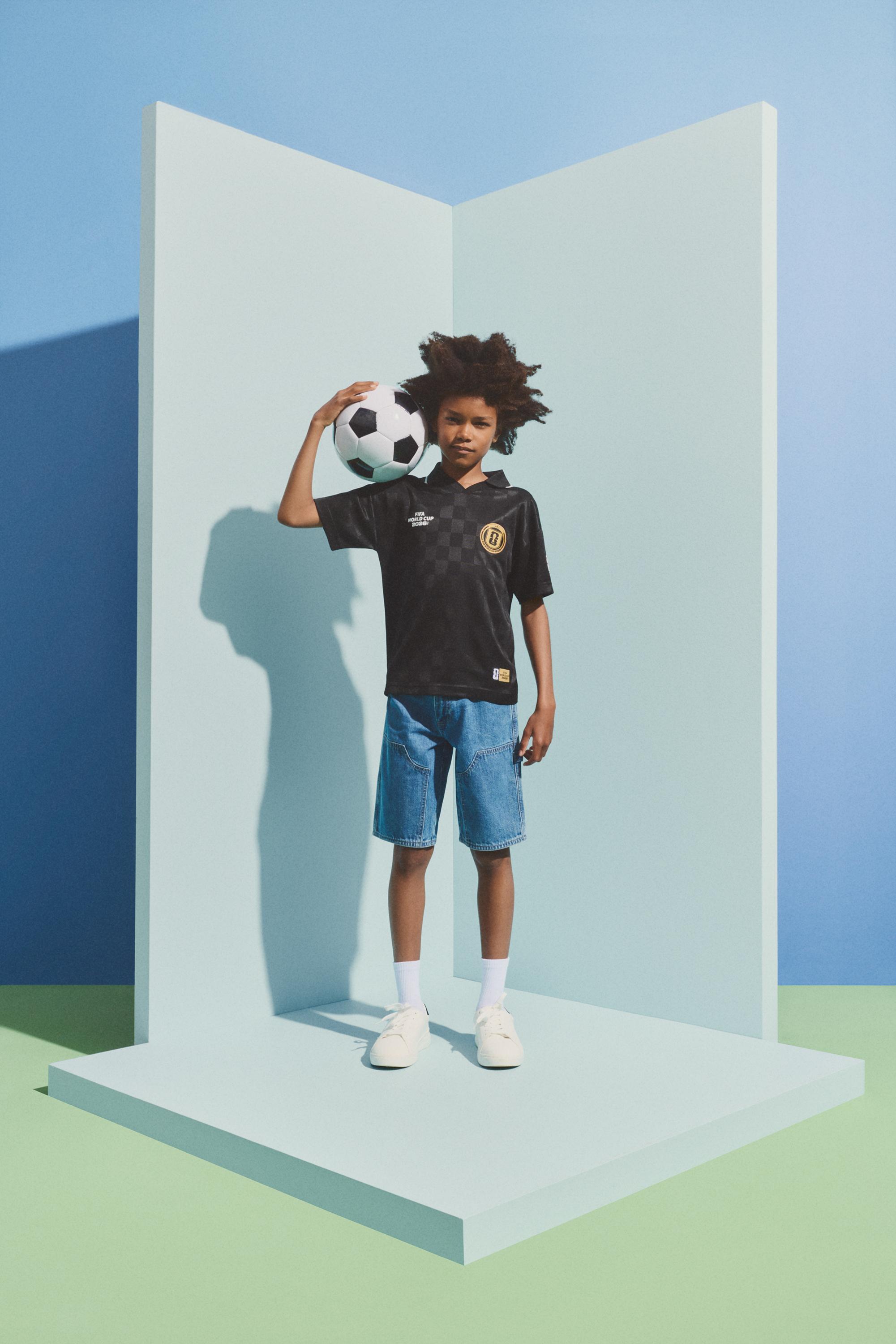 Kids | FIFA World Cup 2026 Polo — BLACK