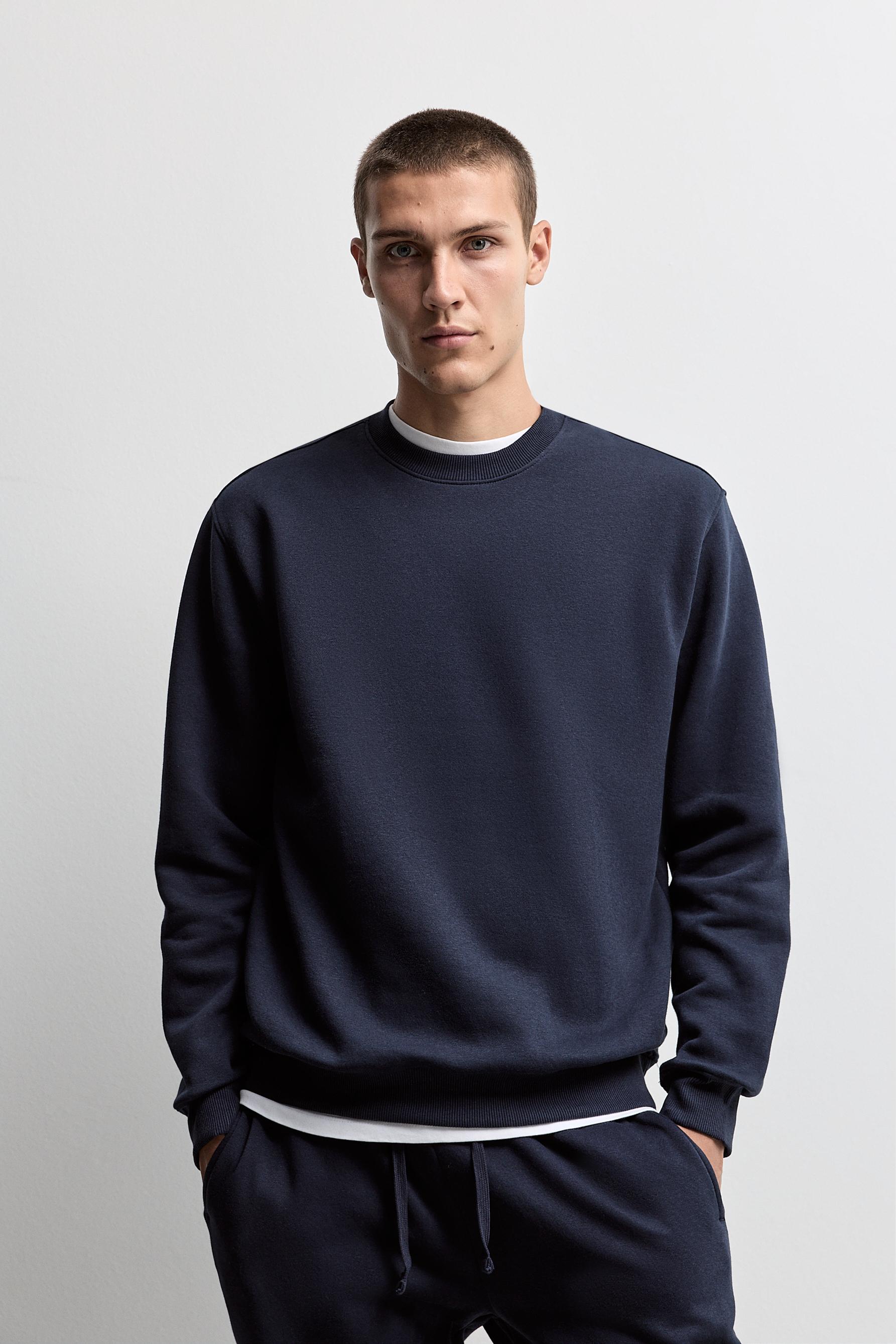Basic sweatshirt — NAVY
