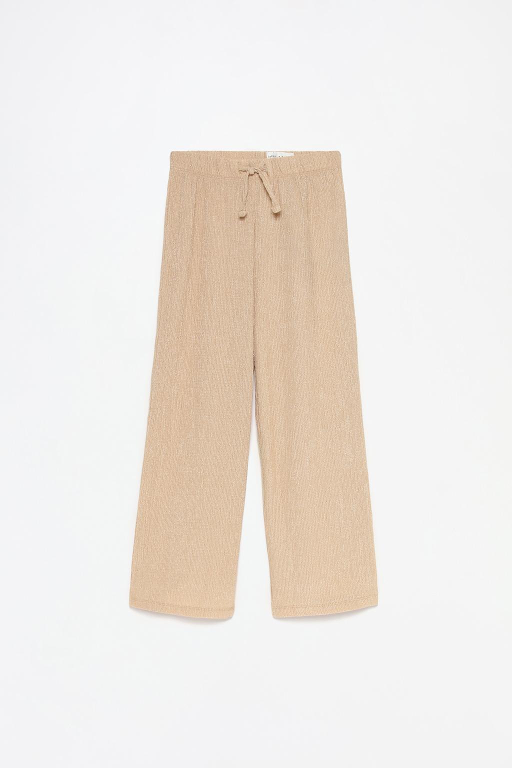 Textured trousers