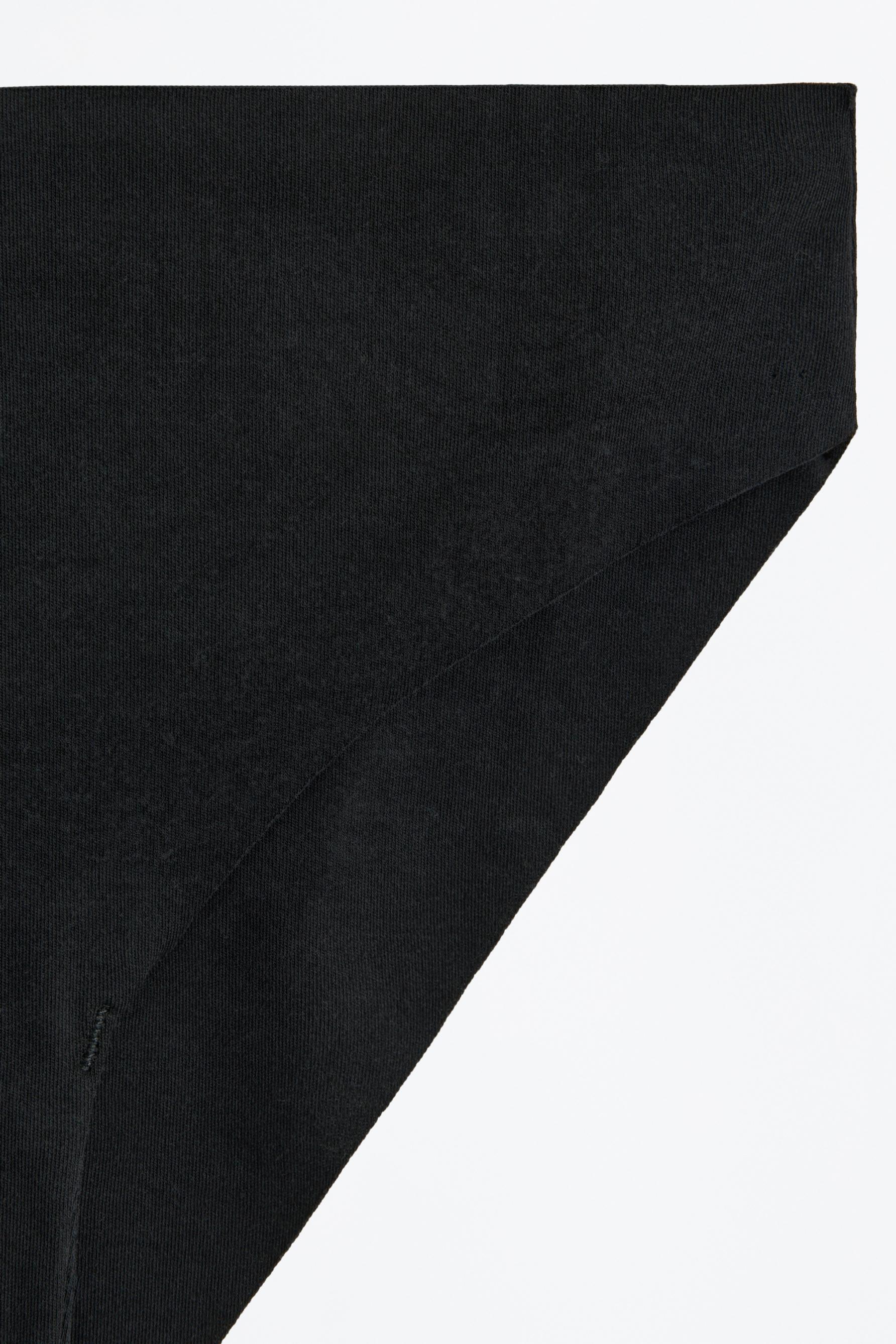Pack of 3 classic cotton briefs — BLACK