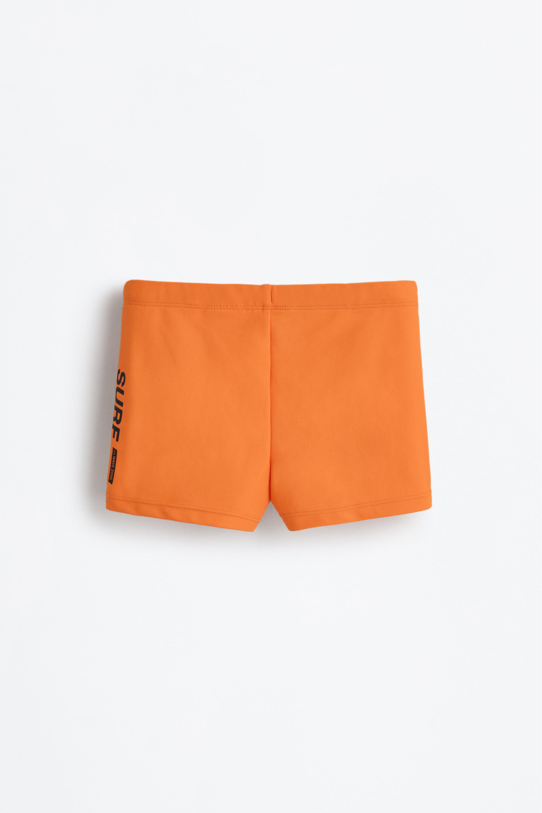 Boxer swimsuit — ORANGE