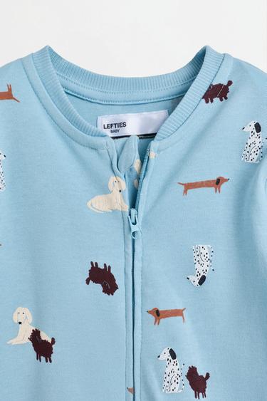 Pack of 2 dinosaur sleepsuits — ECRU 4