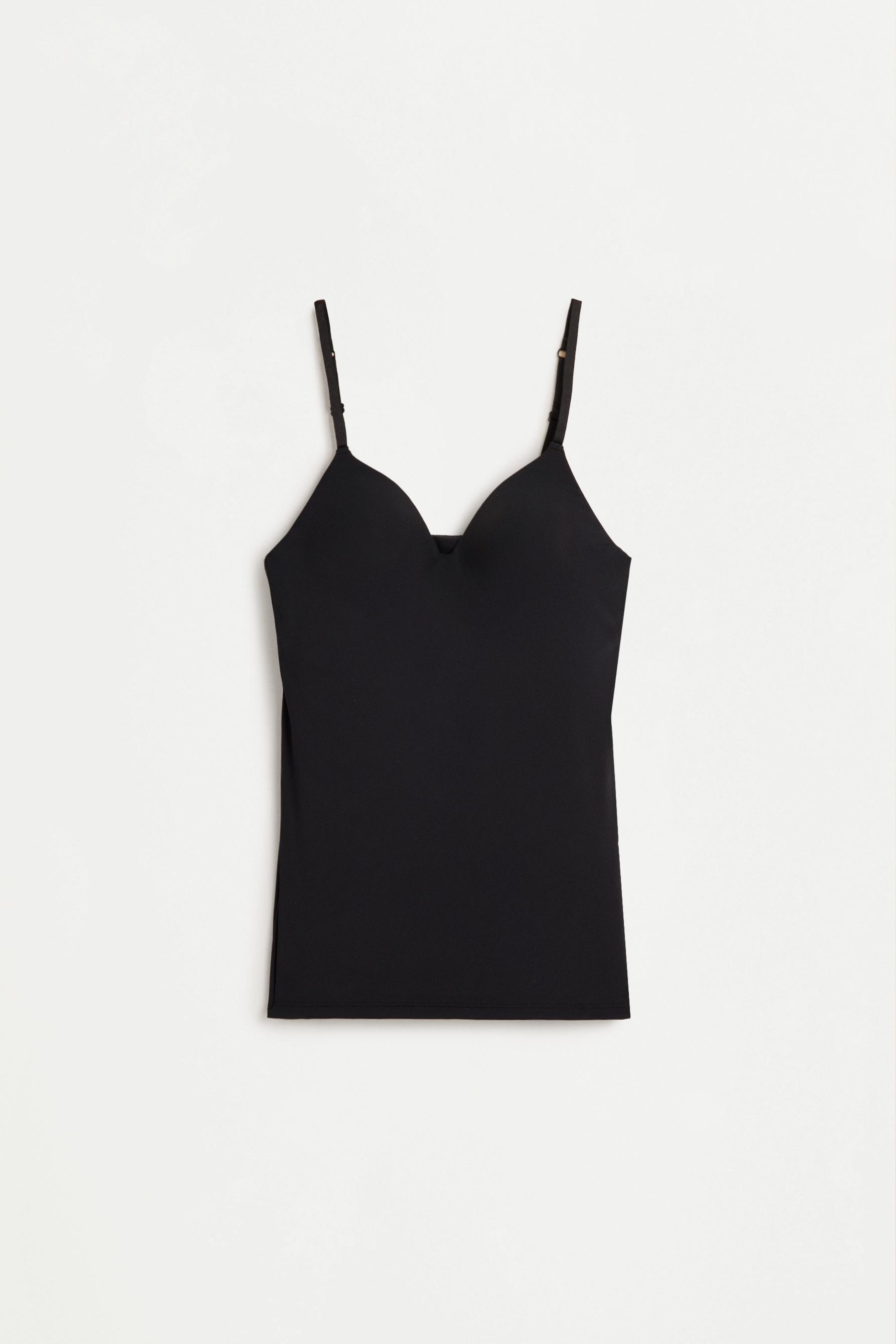 Molded cup top — BLACK