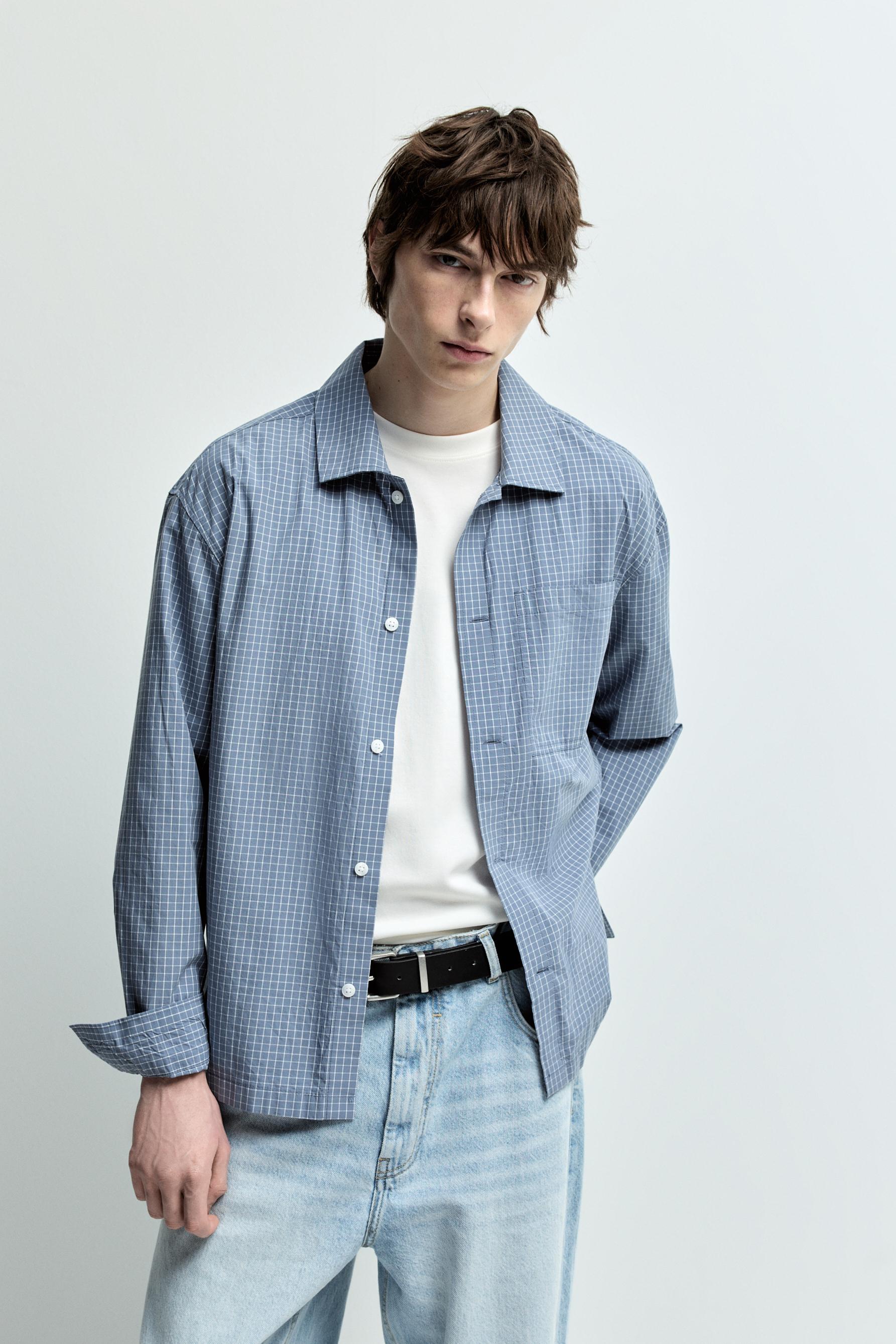 Camisa popelín boxy fit