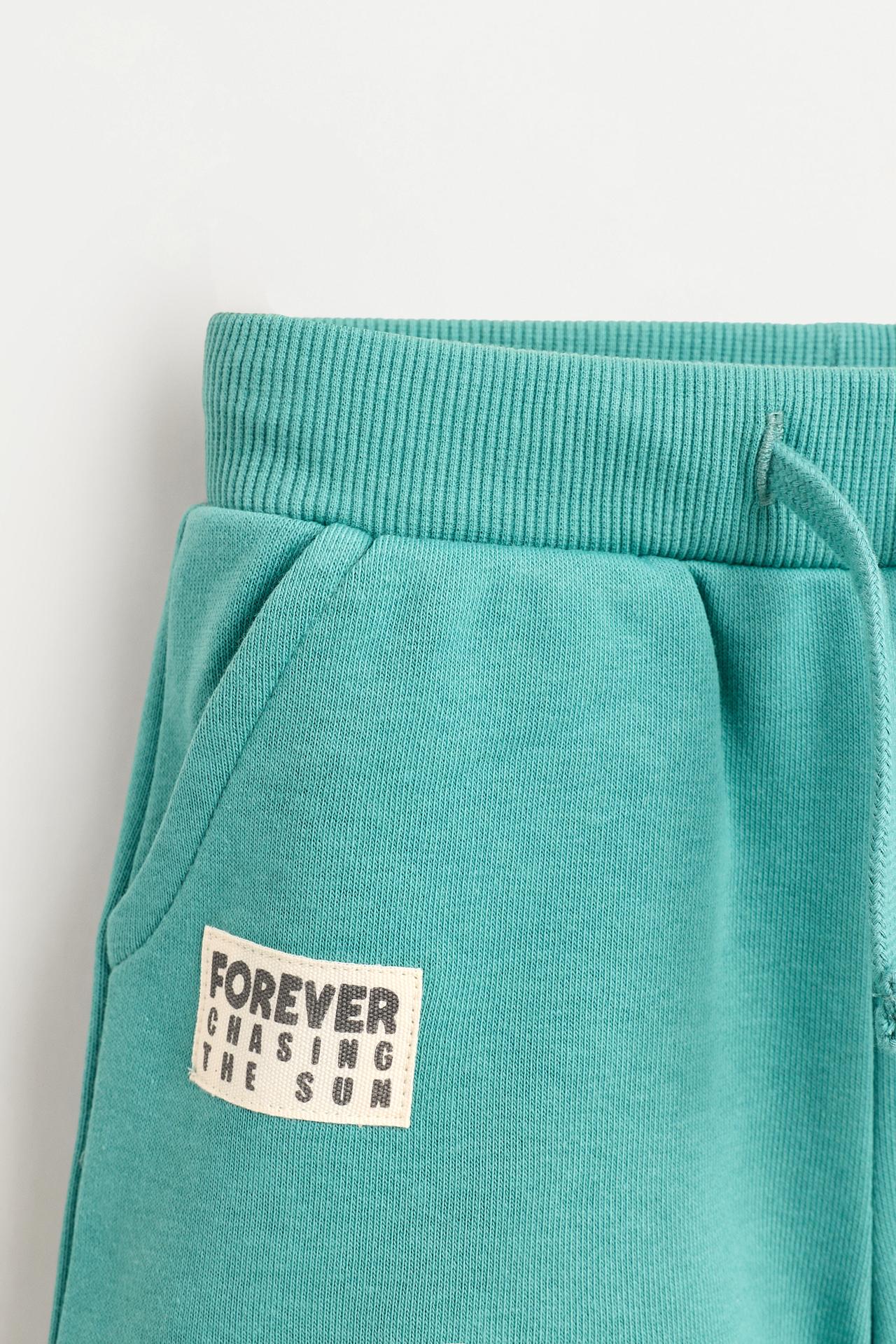 Printed Bermuda shorts — EMERALD