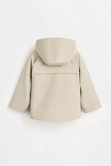 Rubberised raincoat — BEIGE 2