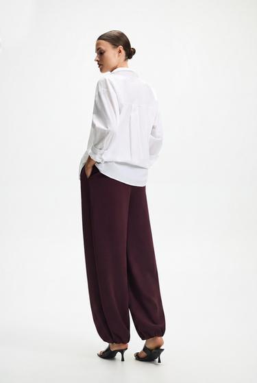 Sarouel trousers — PLUM 4