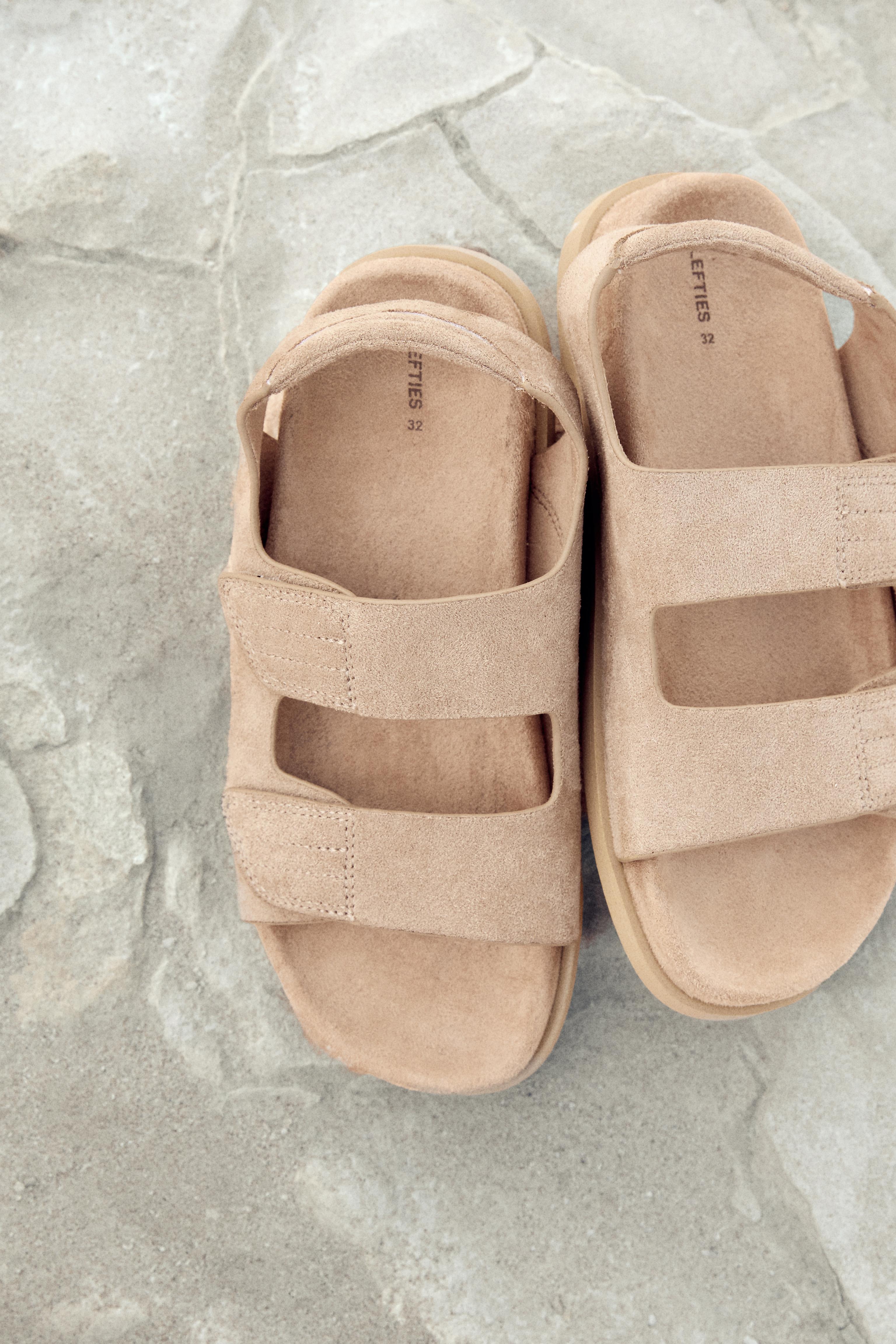 COMFORT SANDALS — BEIGE