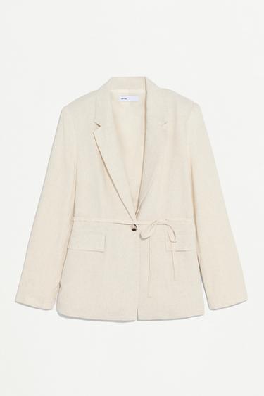 Rustic blazer — BEIGE 6