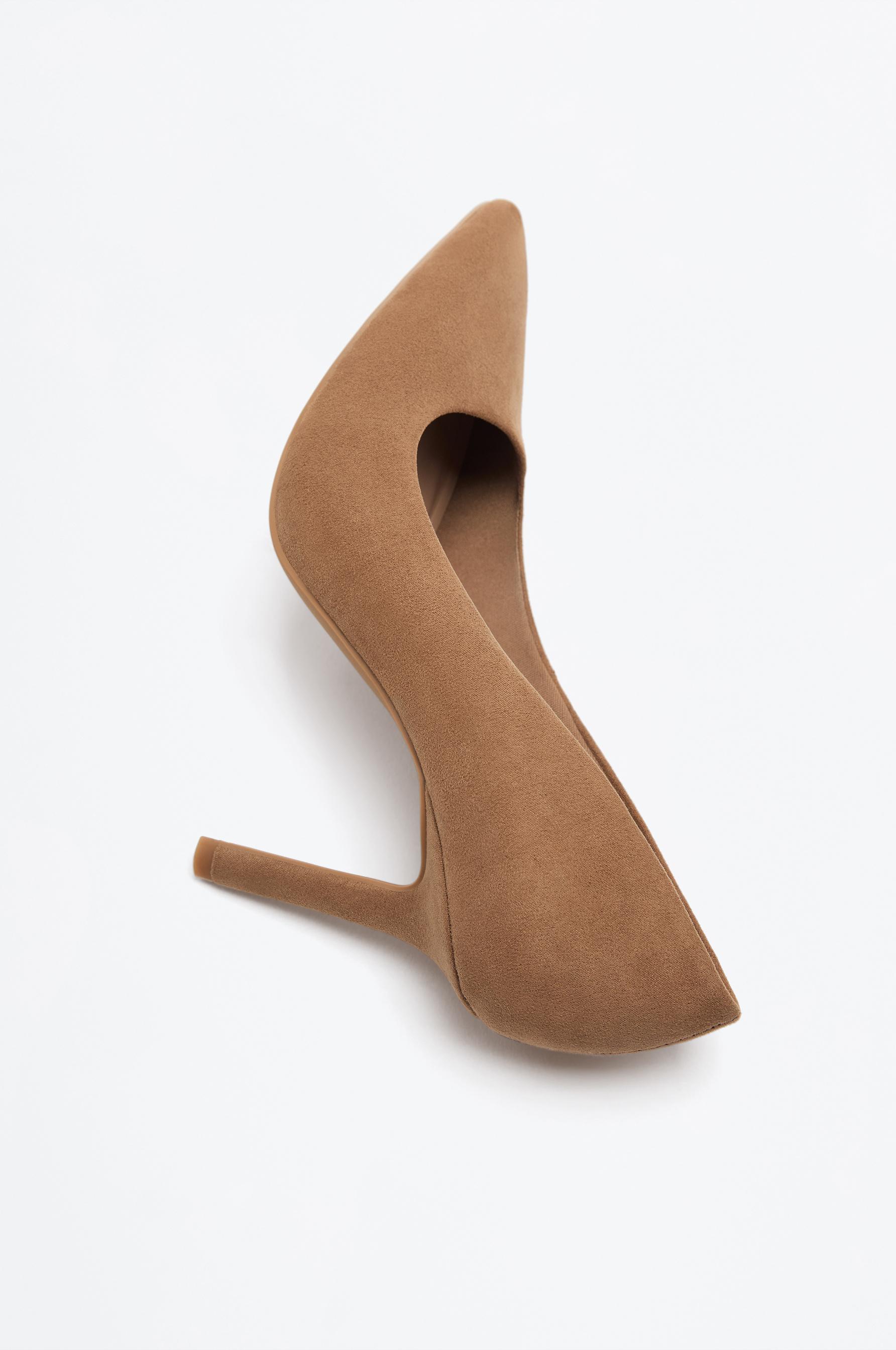 Lefties Bej Lefties Minimal topuklu ayakkabı