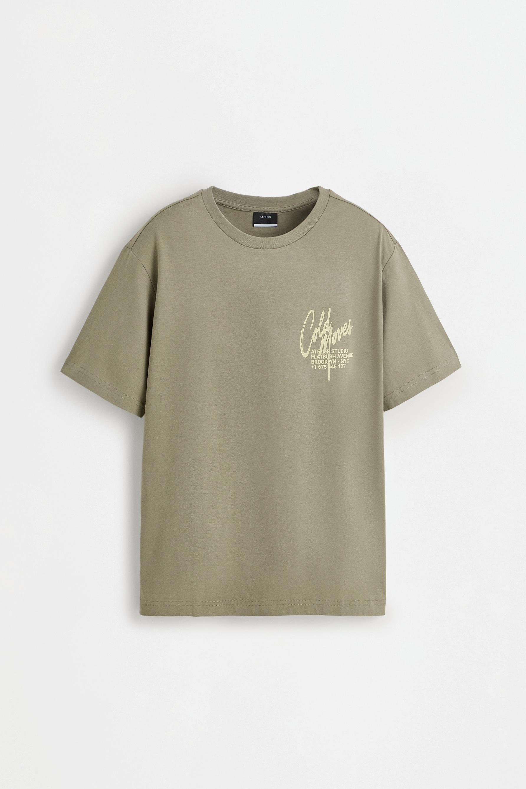 Printed T-shirt — PALE GREEN