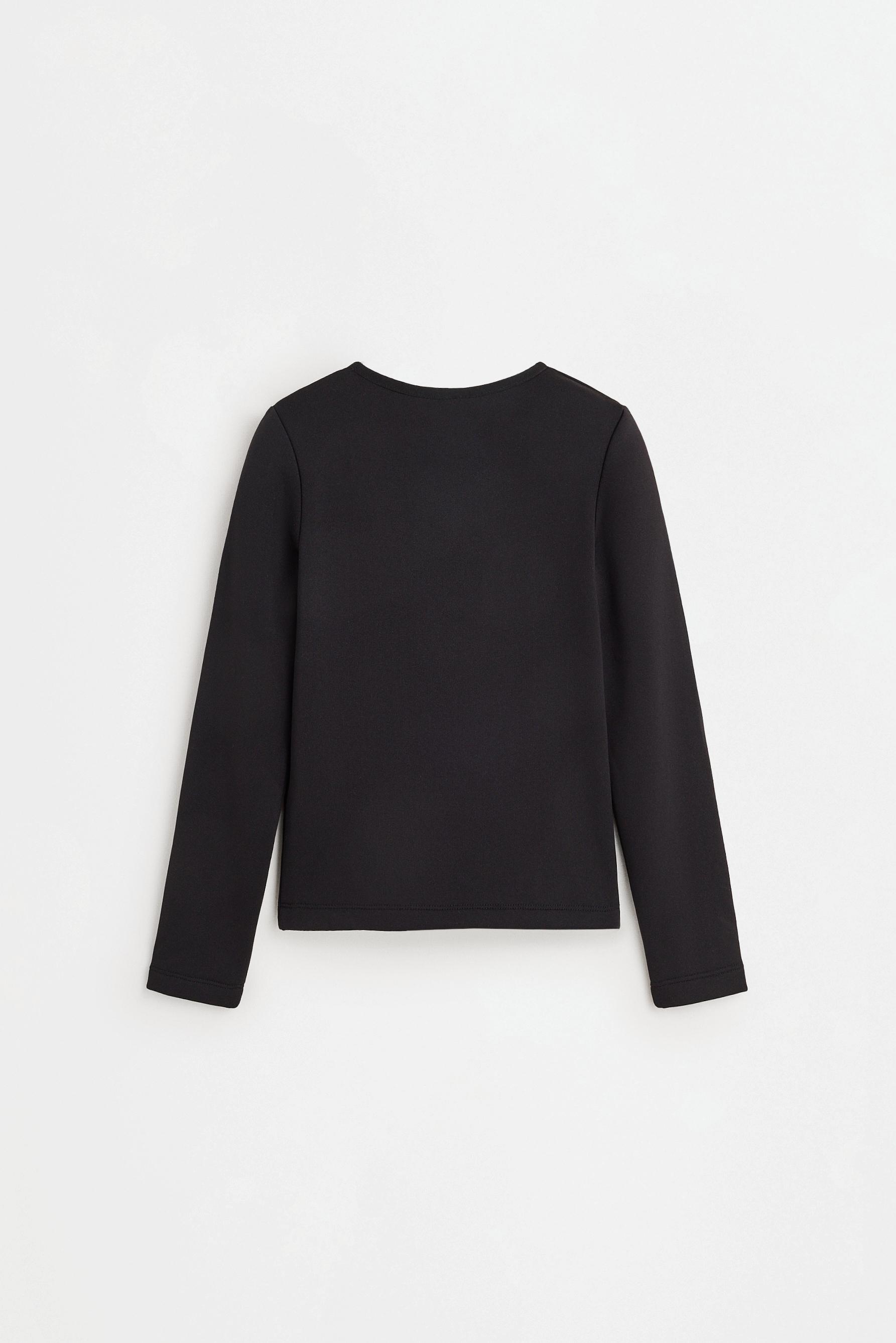 Heavy Weight Thermal Comfort T-Shirt — BLACK