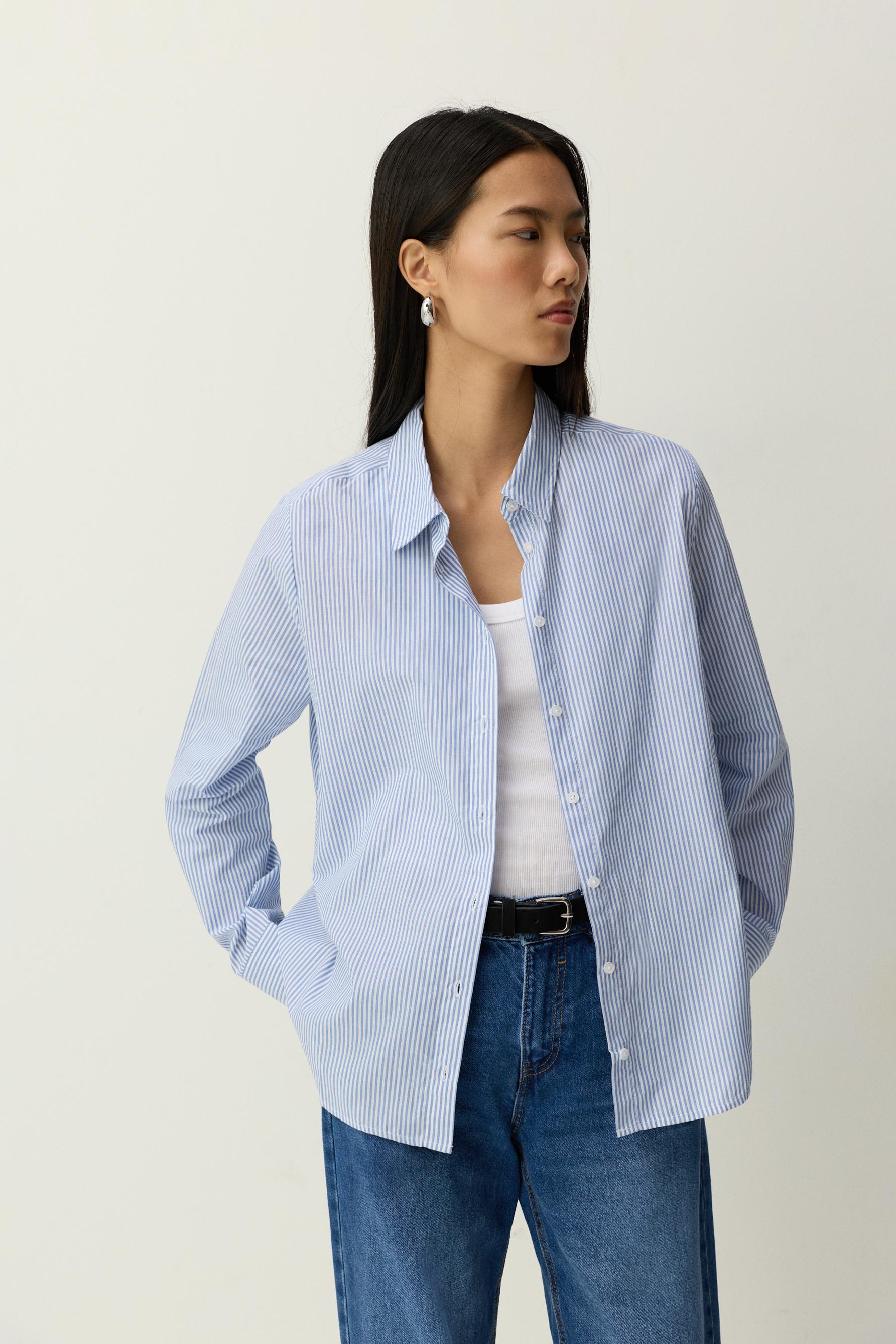 Camisa básica popelin