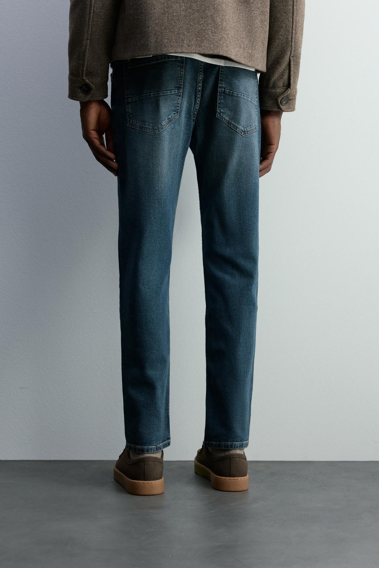 Slim fit jeans — FADED PETROL BLUE