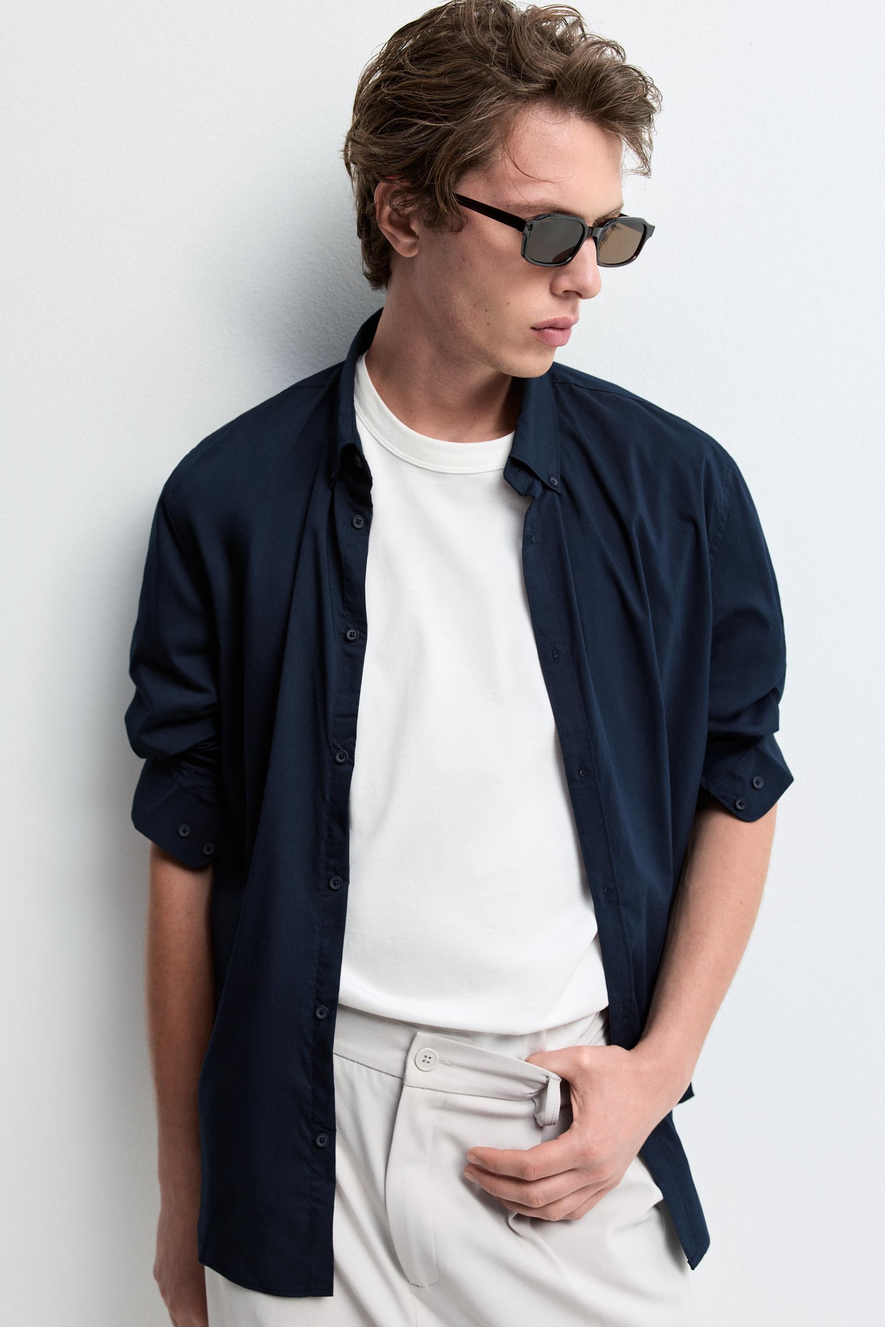 Basic shirt — NAVY