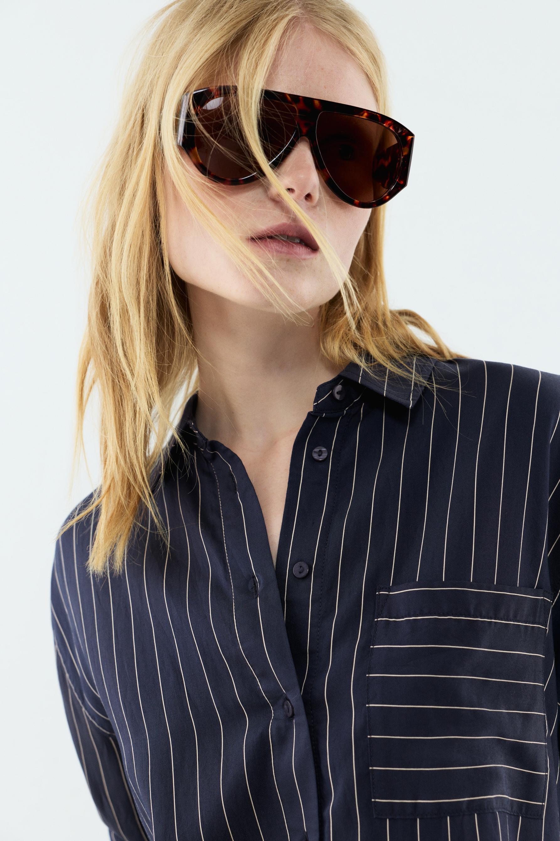 Tortoiseshell aviator sunglasses — TORTOISESHELL