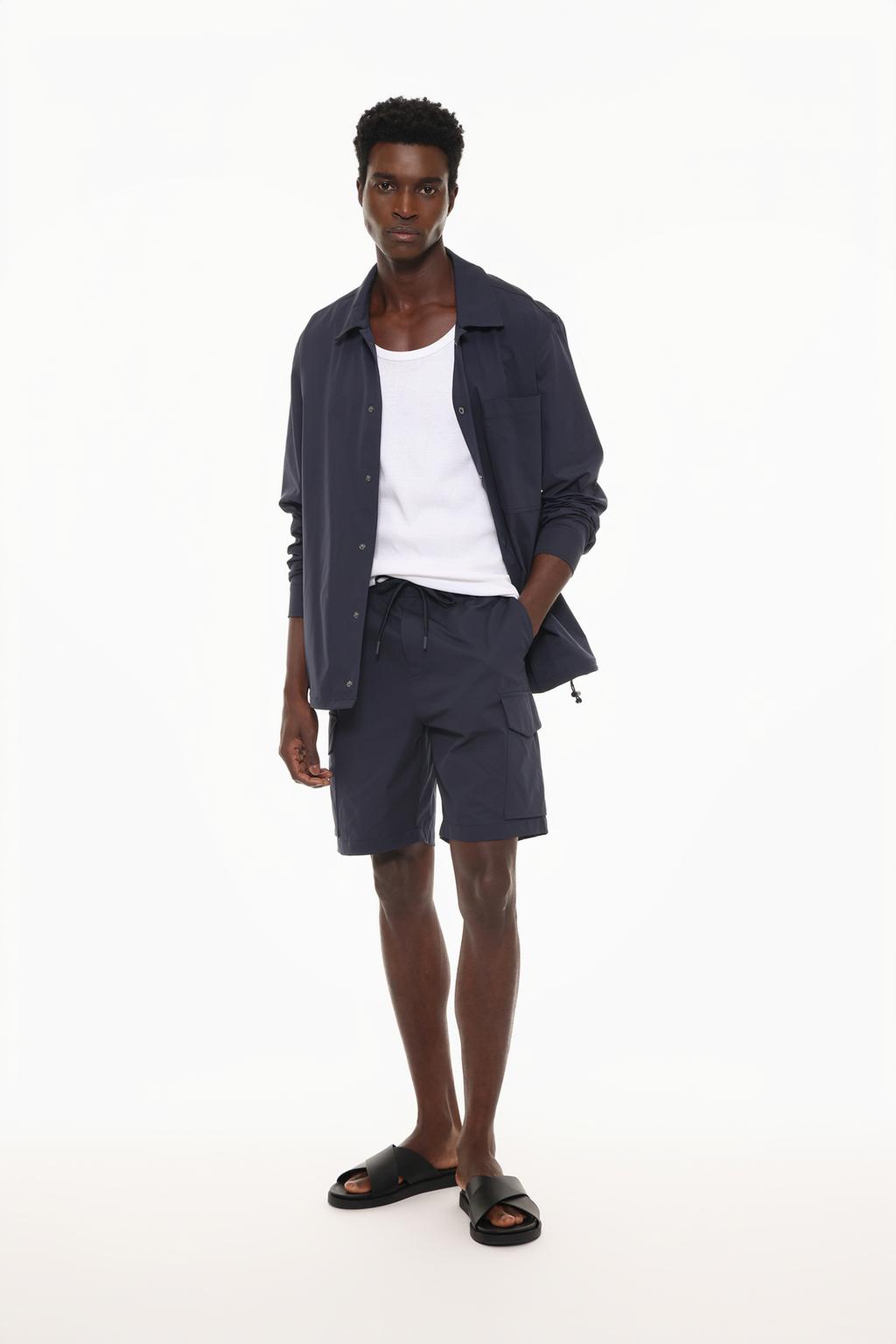 Technical cargo shorts