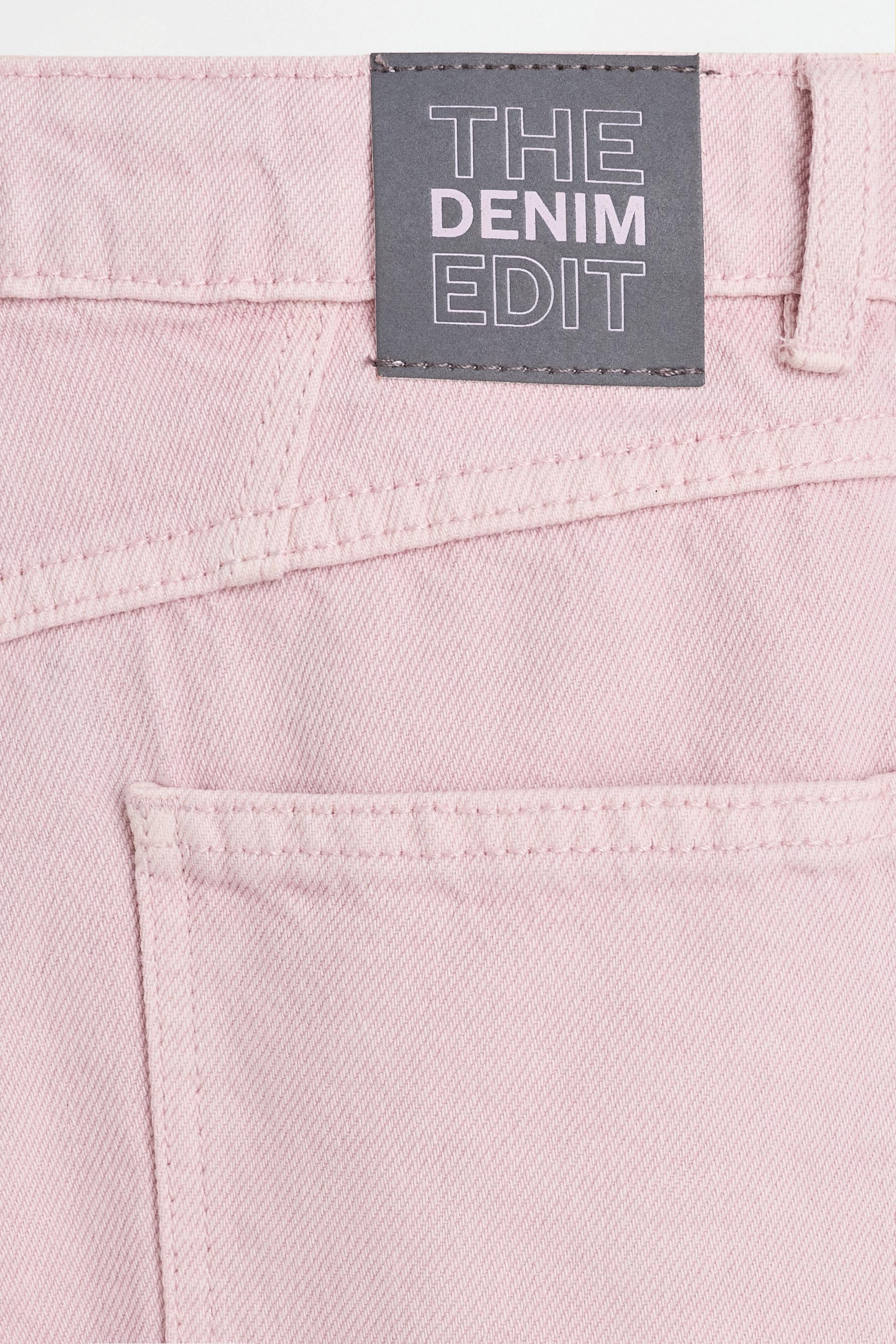 Wide-leg jeans with rhinestones — MAUVE