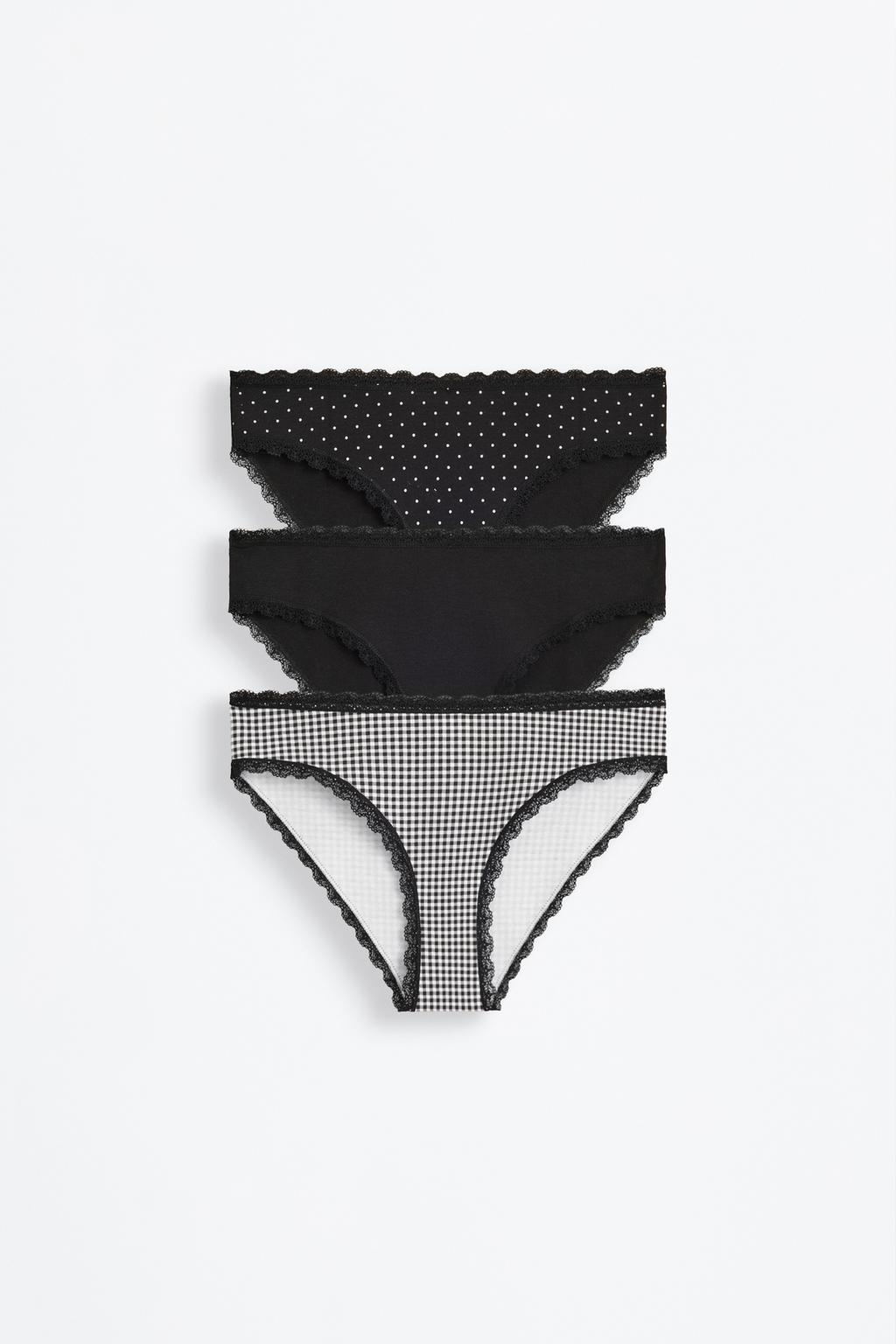 Pack of 3 printed classic briefs