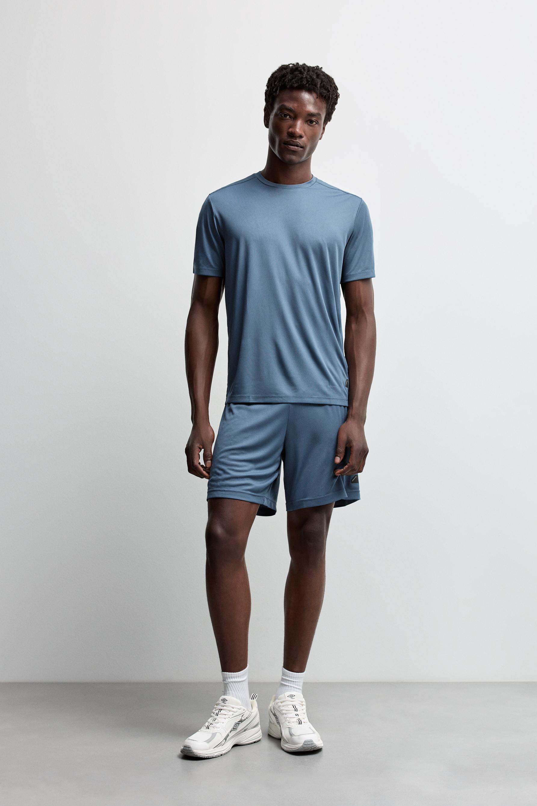Sports T-shirt — STEEL BLUE