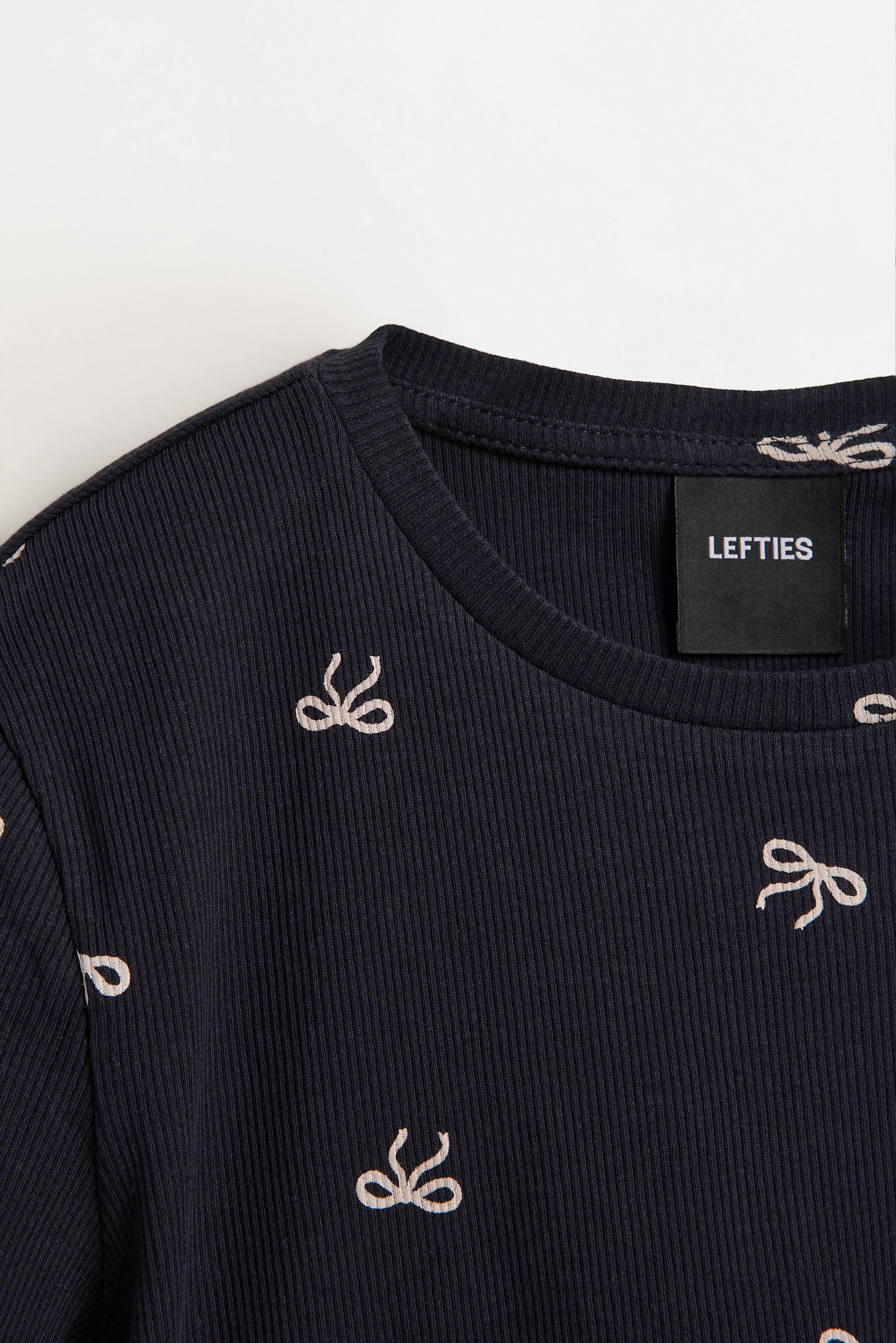 Short printed pyjamas — NAVY
