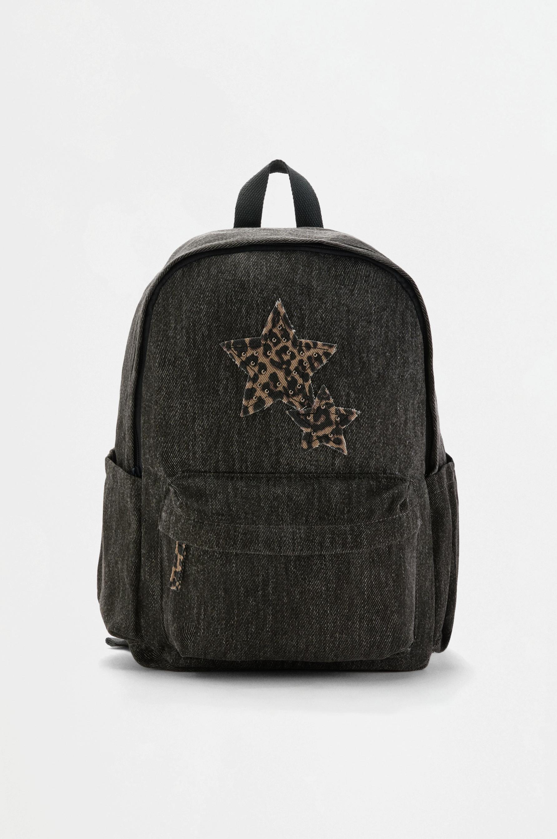 Mochila Estrellas Estampado Animal