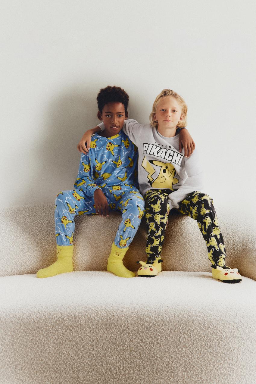 Pijama Pikachu Pokémon™ aterciopelado Calzoncillos ROPA
