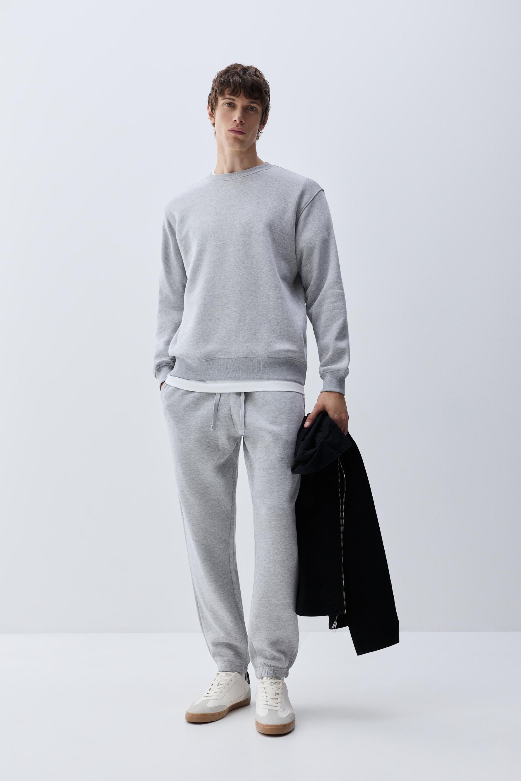 Pack of 3 basic sweatshirts — BLACK