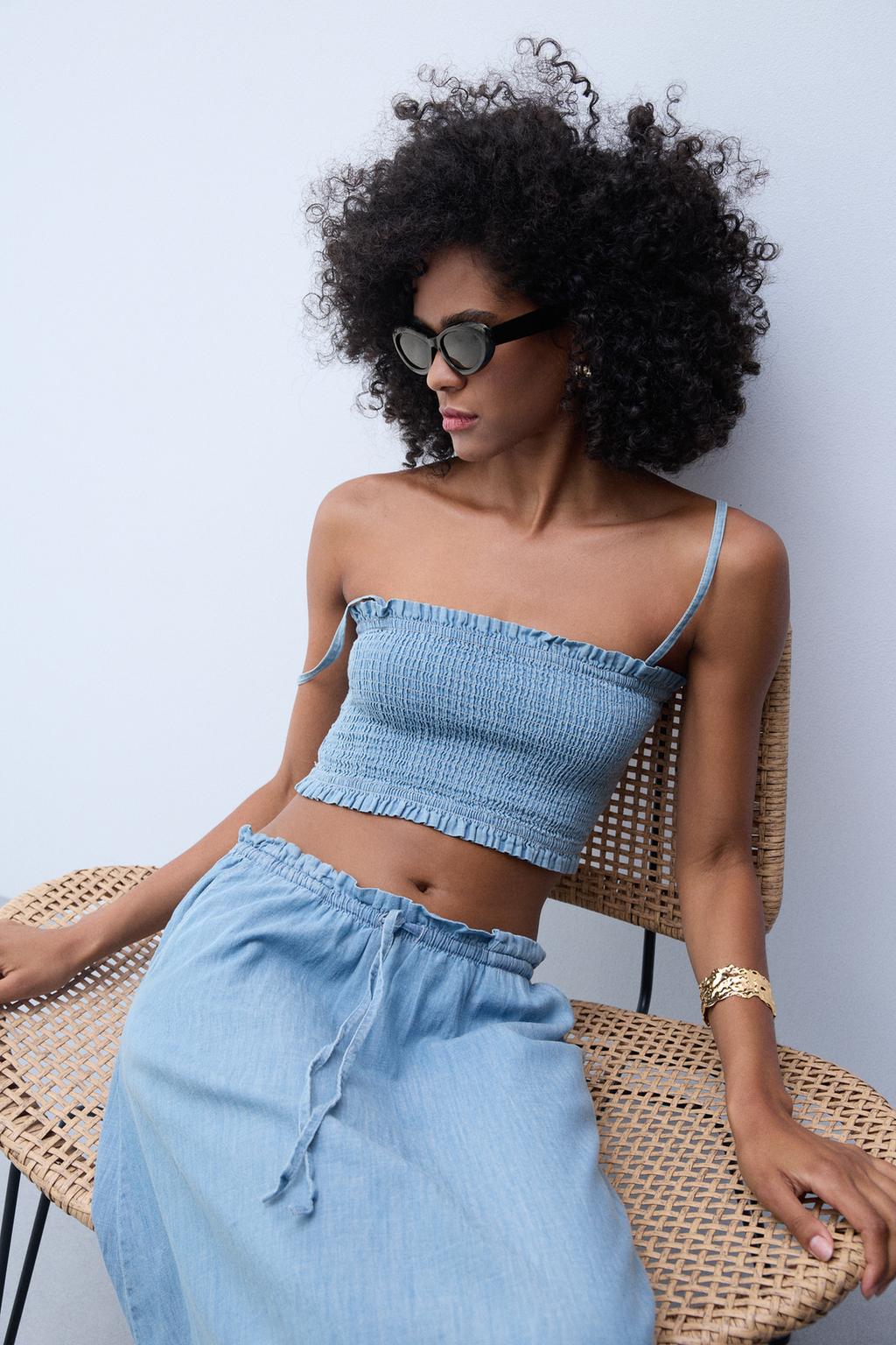 Top cropped nido de abeja