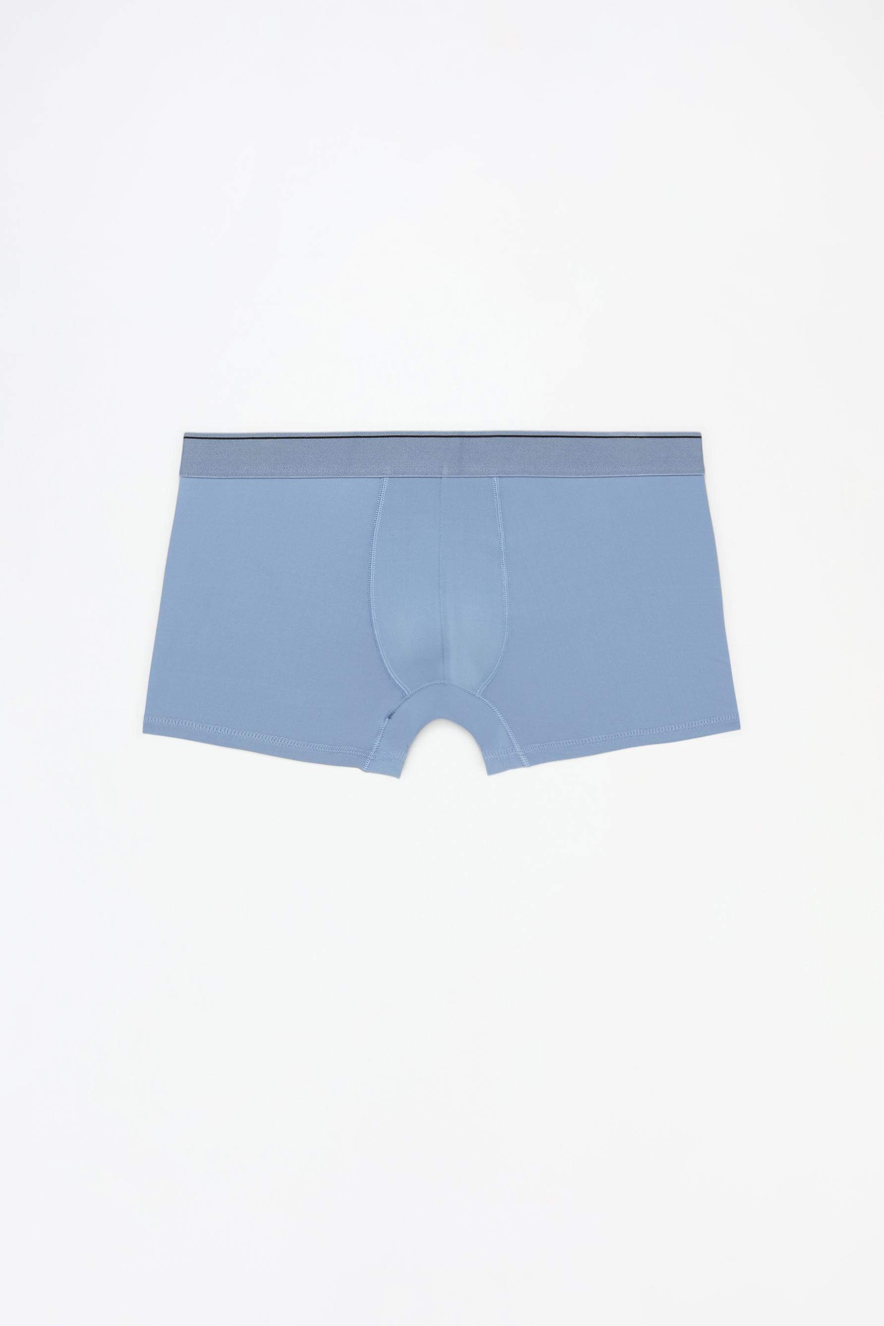Microfibre boxers (Pack 3) — SKY BLUE