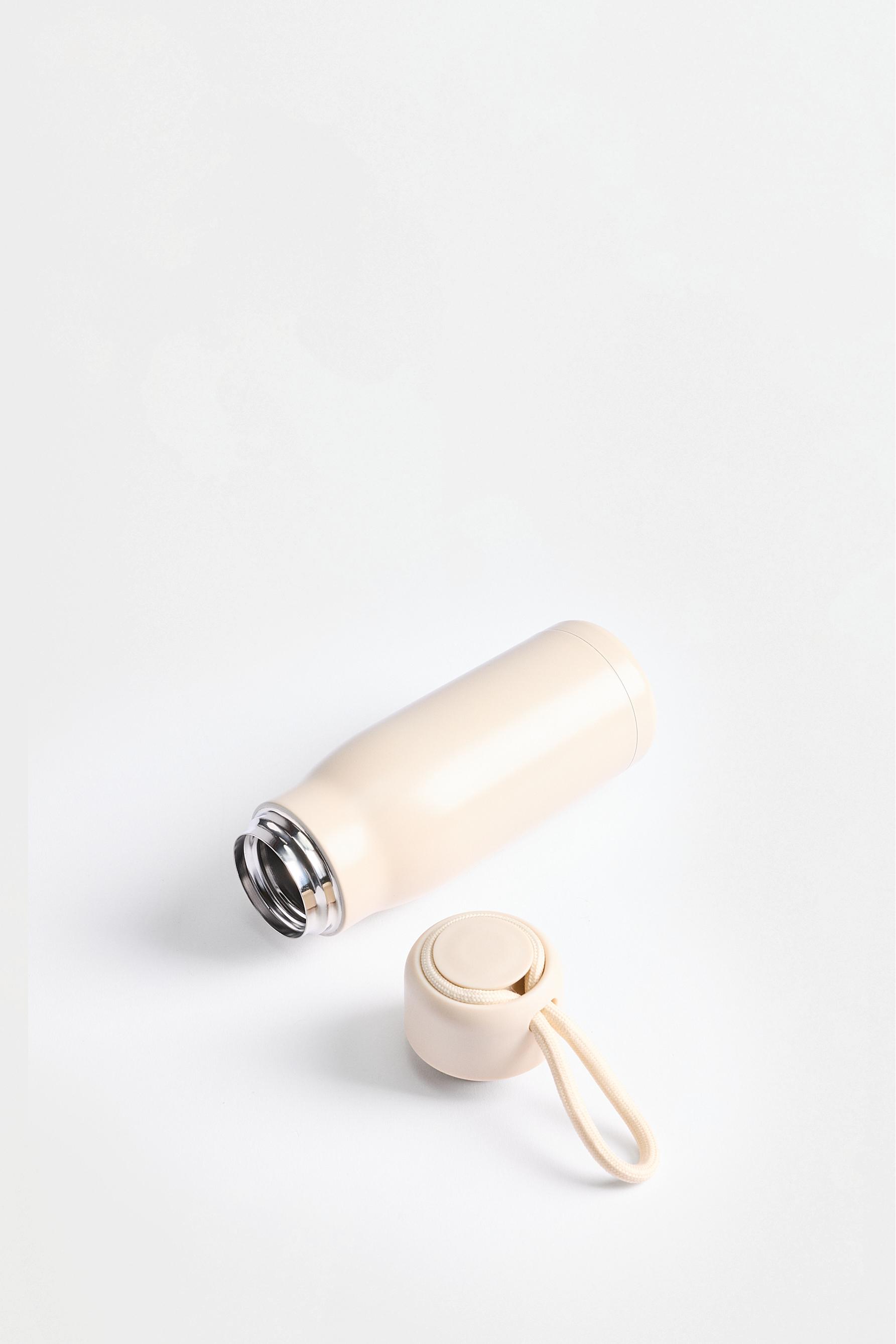 Metallic travel bottle — ECRU