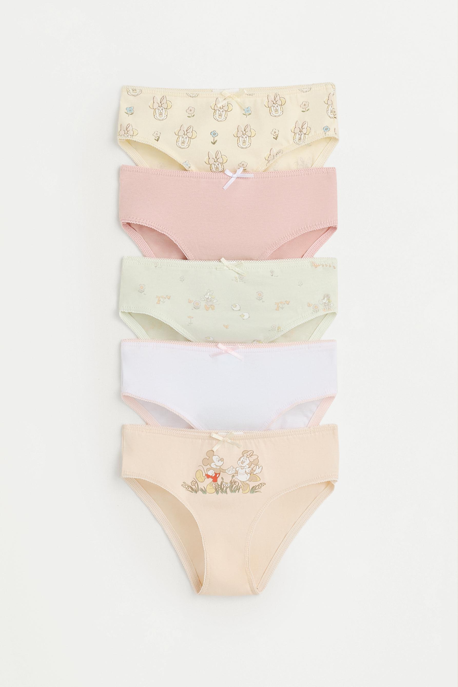 Classic Minnie Mouse ©Disney briefs (5-pack) — BUTTER