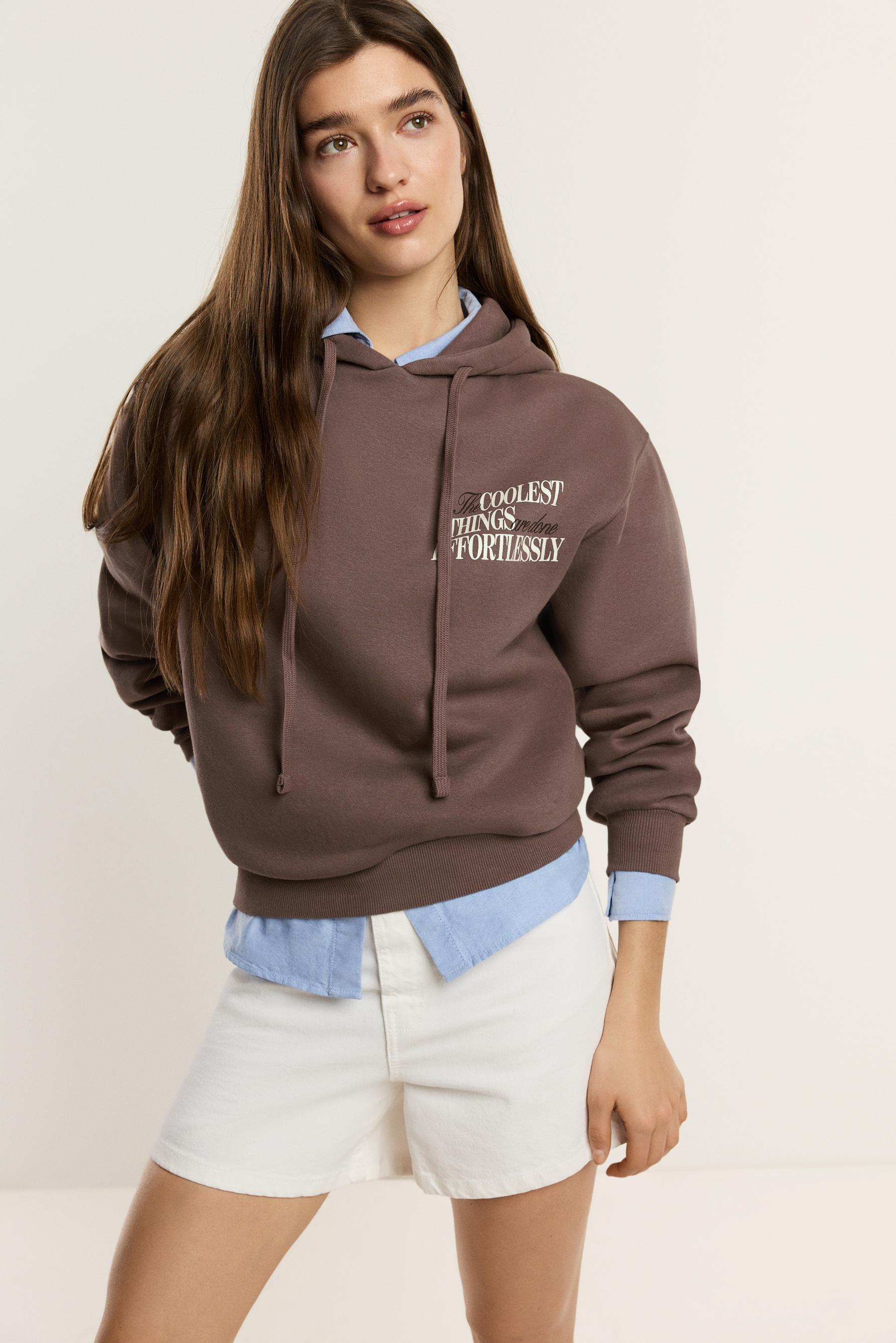 Sudadera estampados capucha