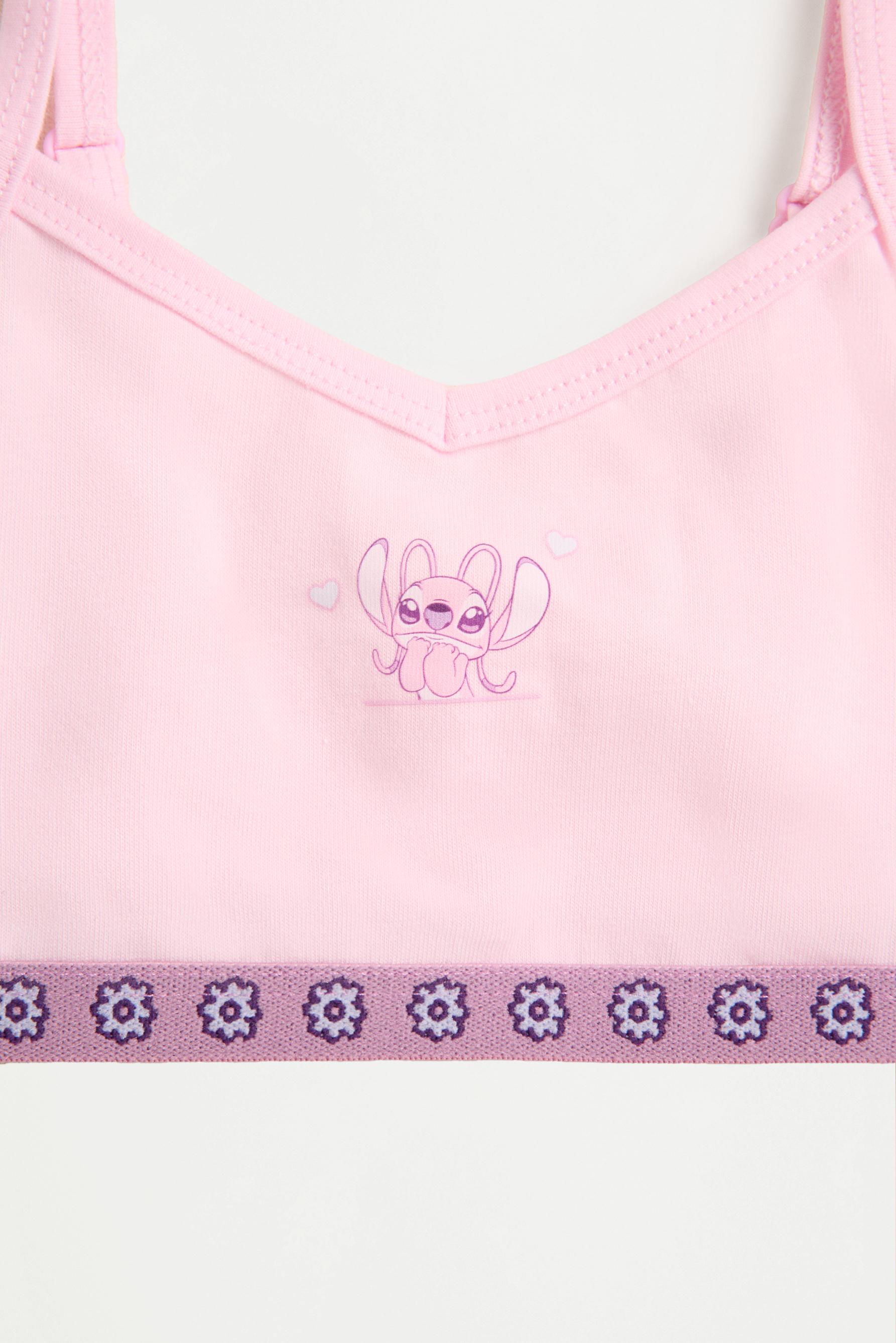 Angel & Stitch ©Disney tops (3-pack) — LILAC PINK