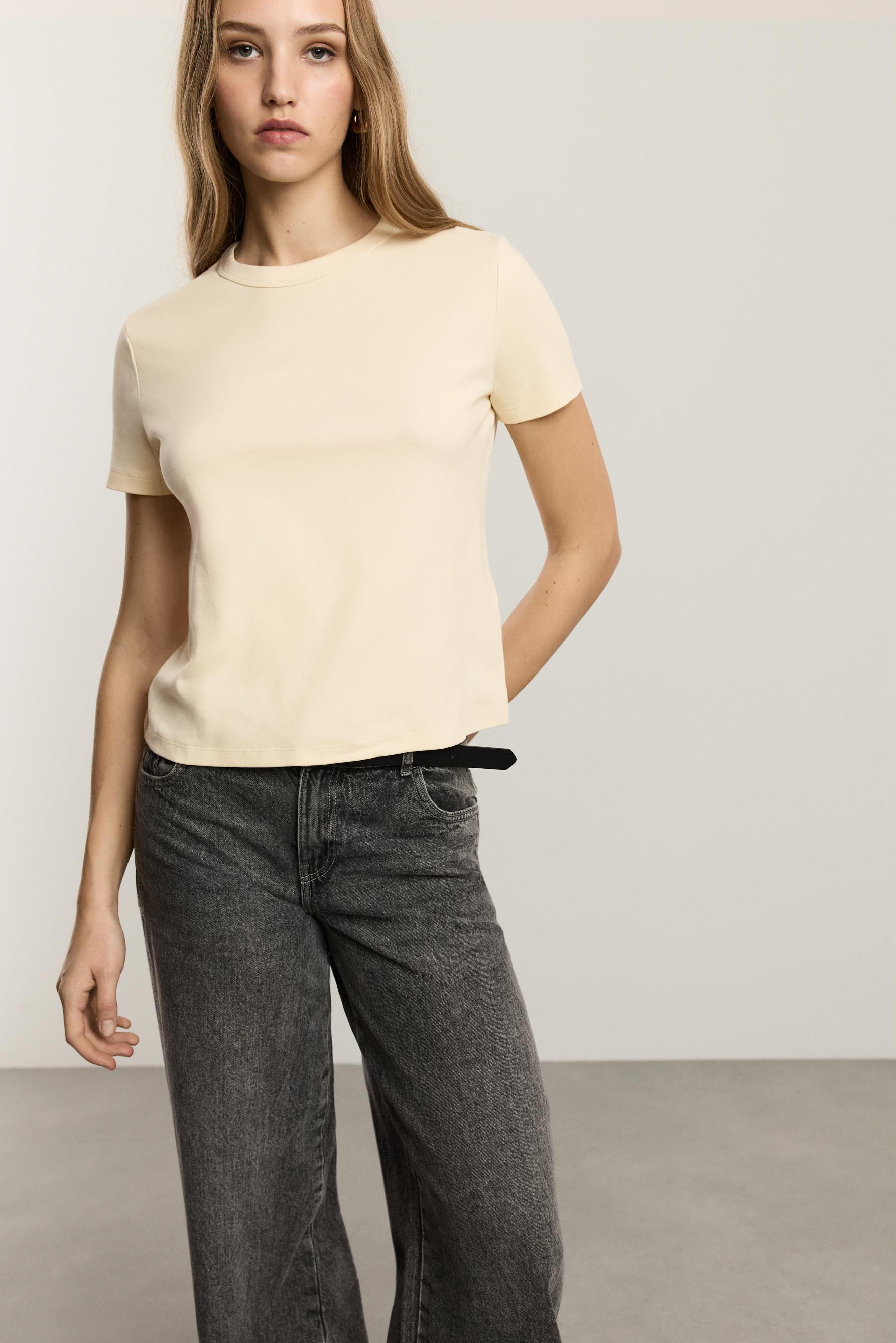 Camiseta básica manga corta