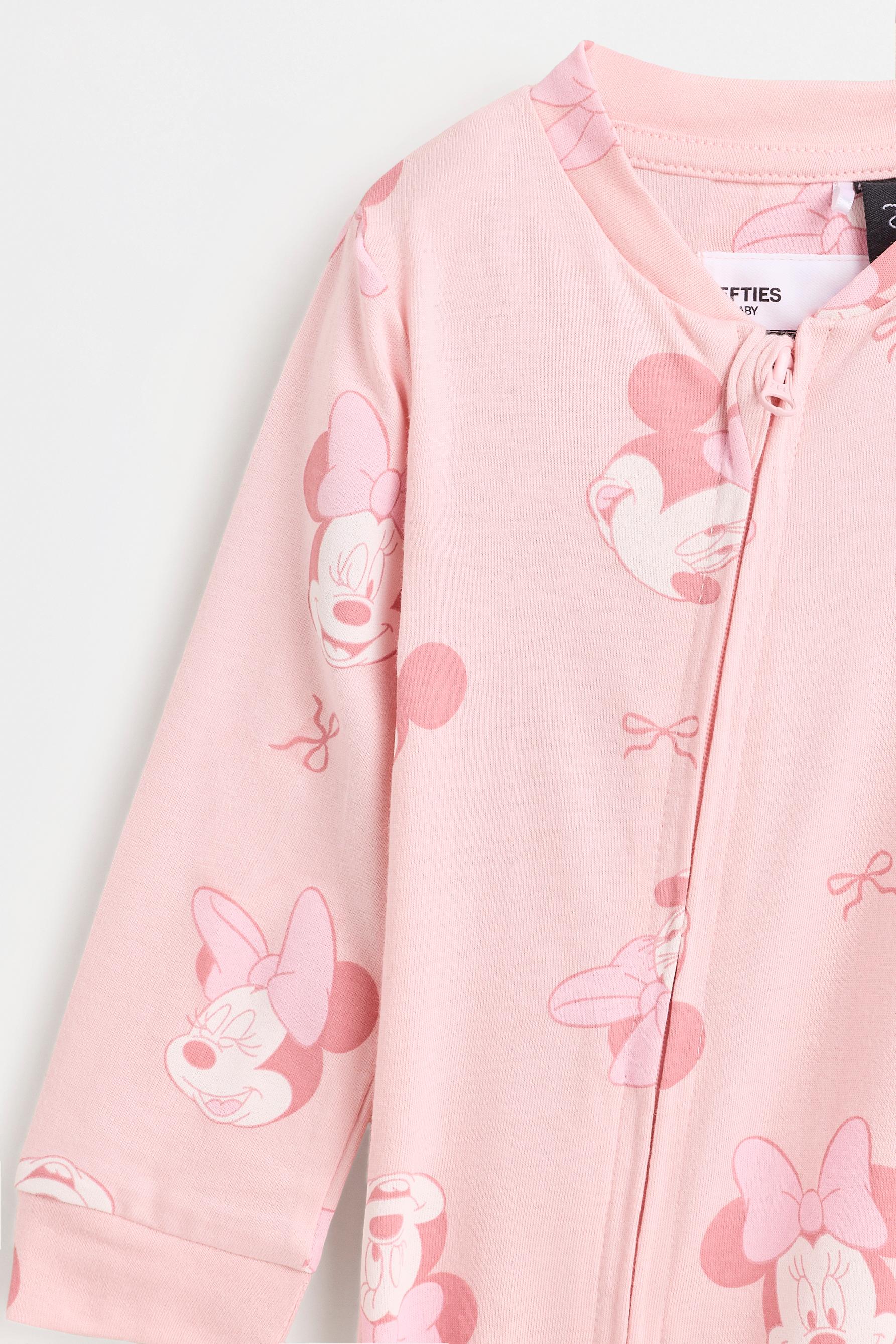 Pack of 2 Minnie Mouse ©Disney sleepsuits — ECRU