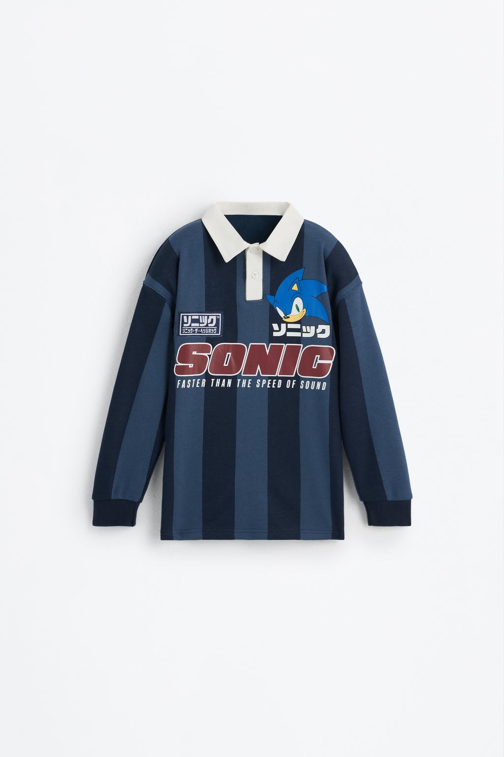 Sonic™ | SEGA striped polo shirt