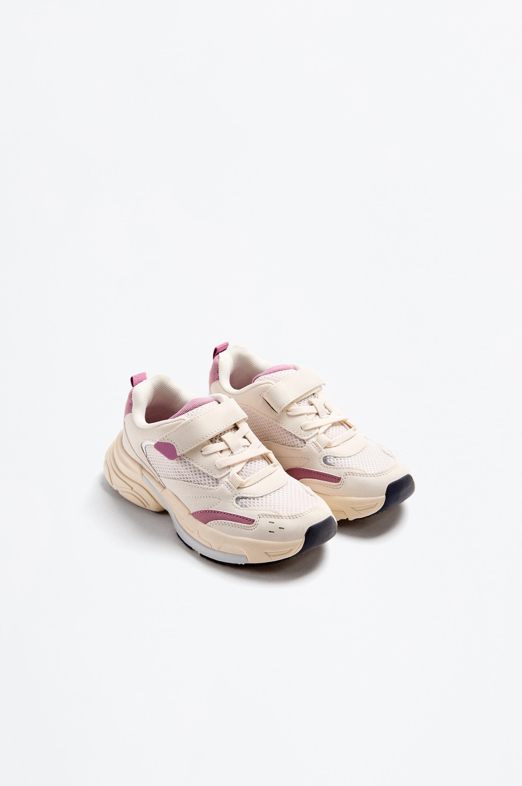Multi-piece trainers — WHITE