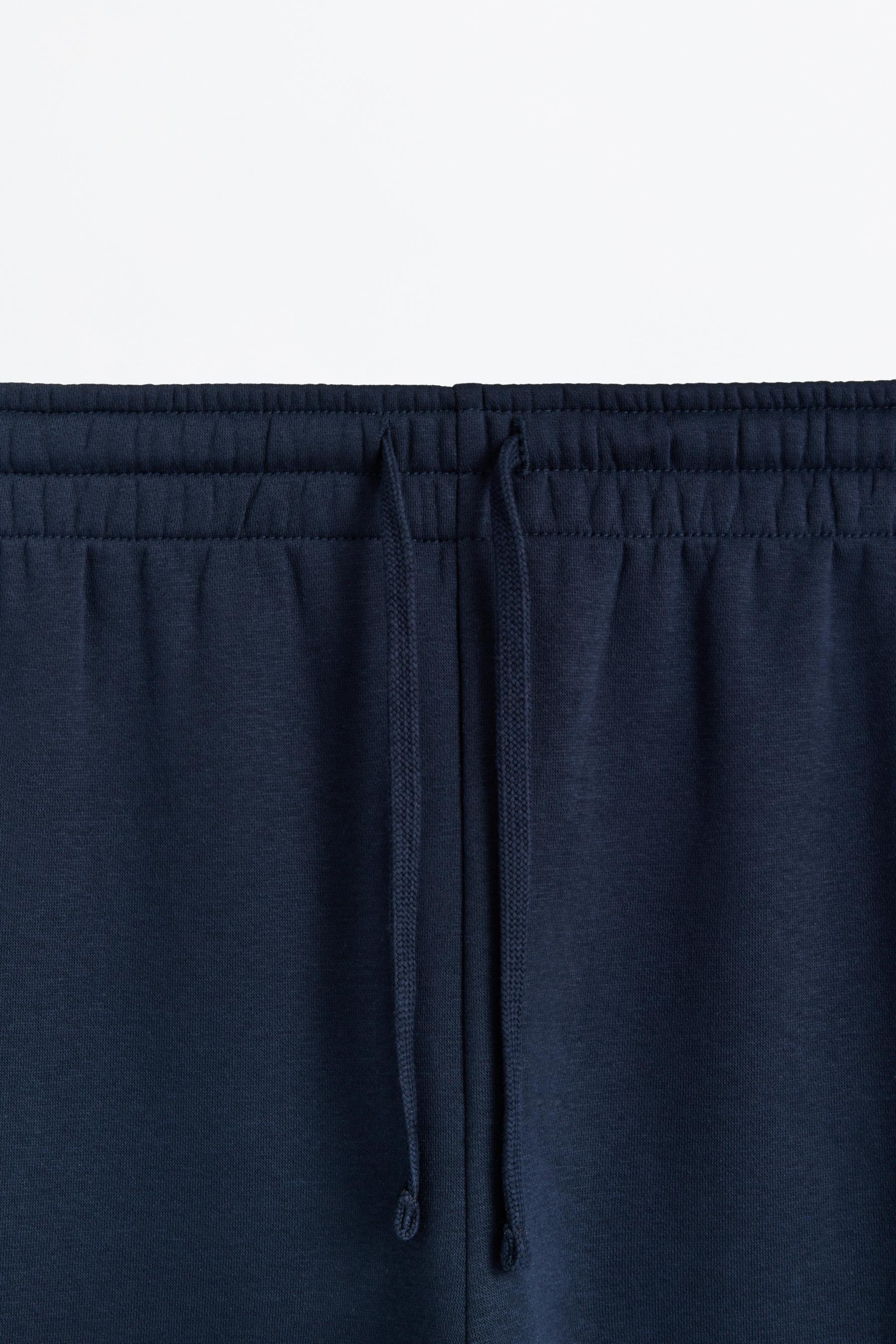 Slim fit tracksuit bottoms — NAVY