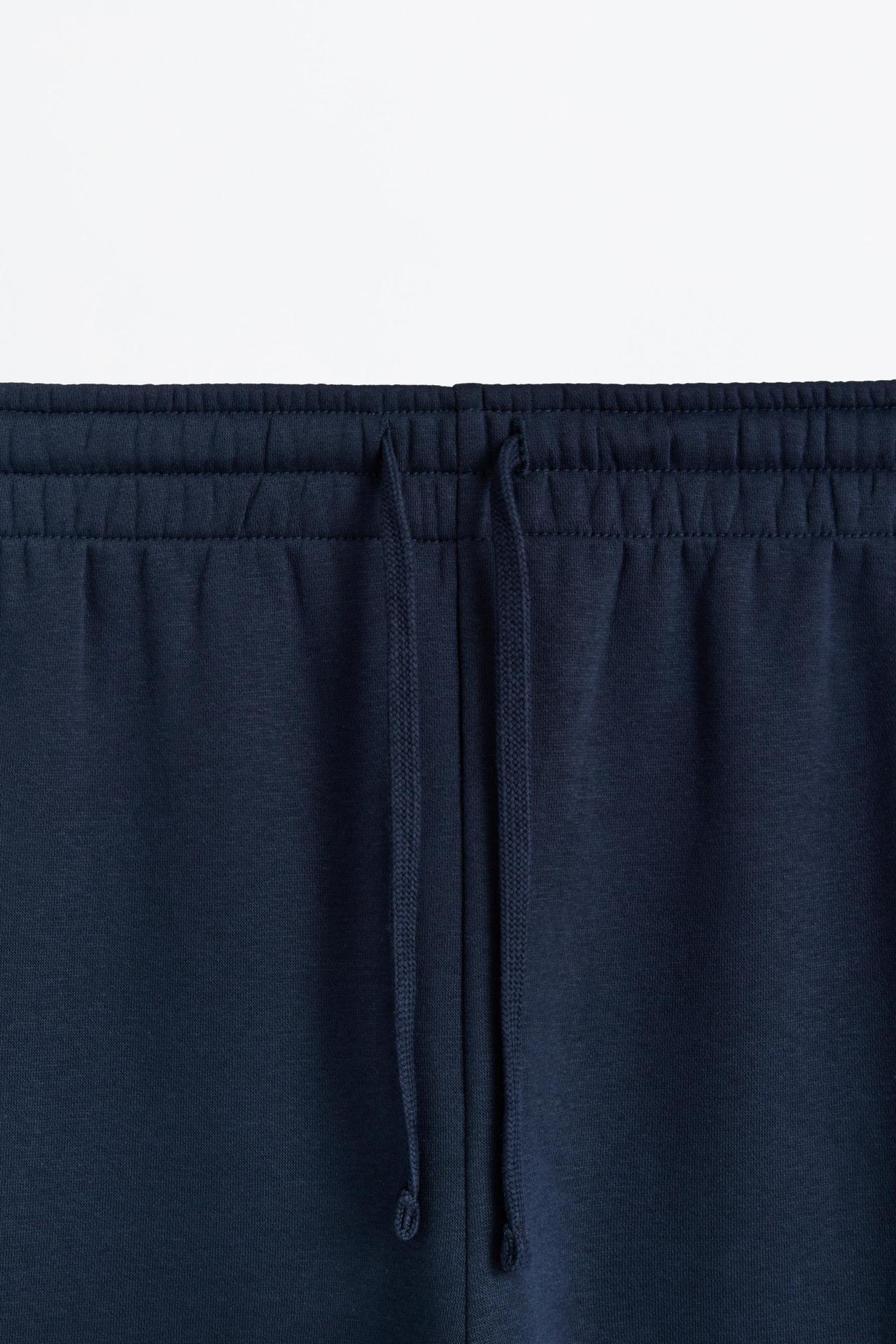 Slim fit tracksuit bottoms — NAVY